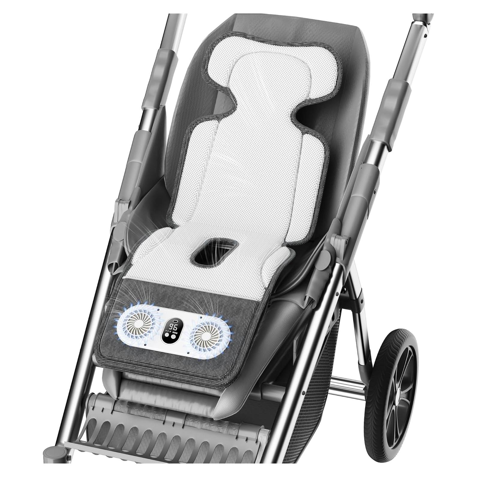 Almohadilla de Enfriamiento para Cochecito de Bebé Amacool 93x34cm