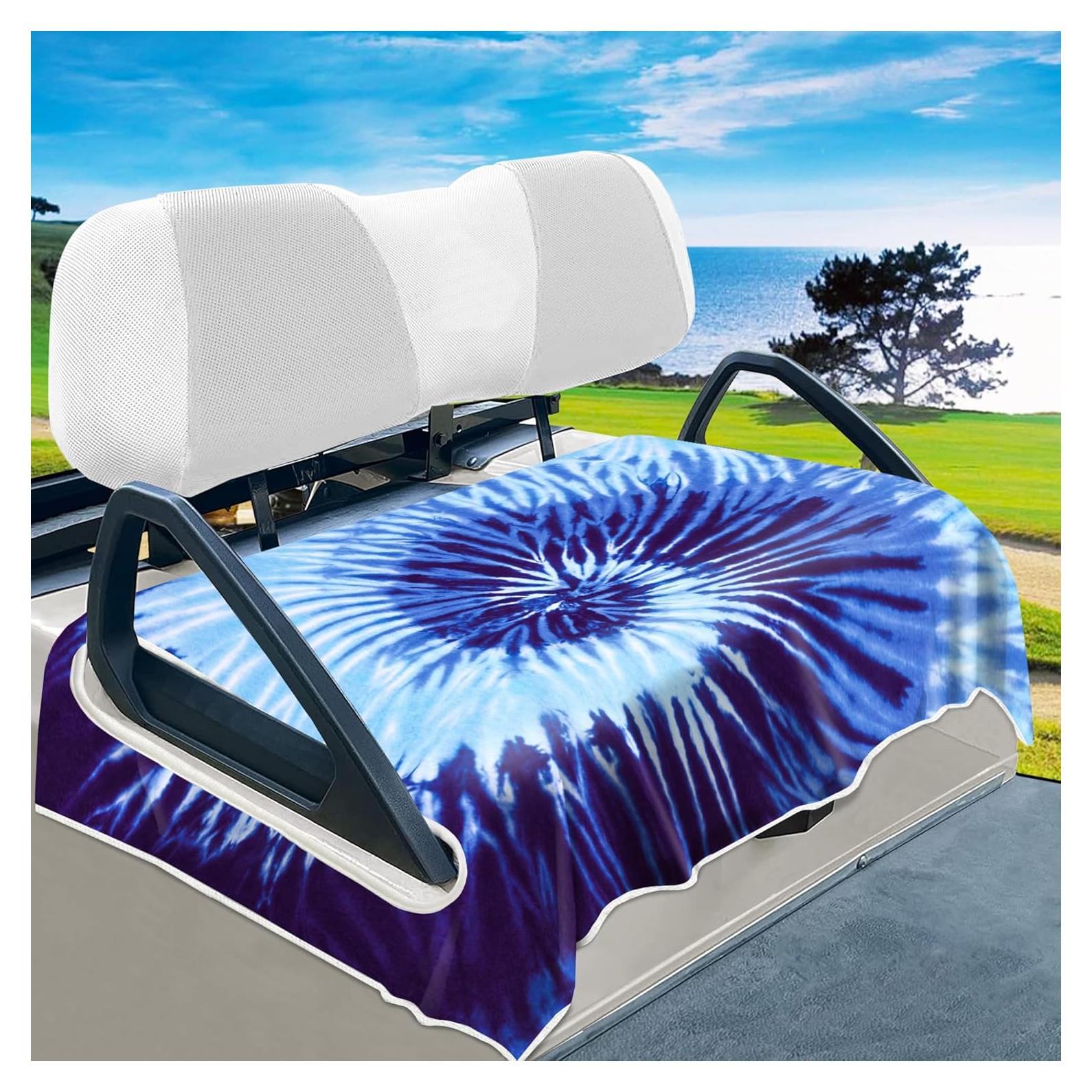 Fundas para Asientos de Carro de Golf YOKYHOM Tie-dye 130x79cm