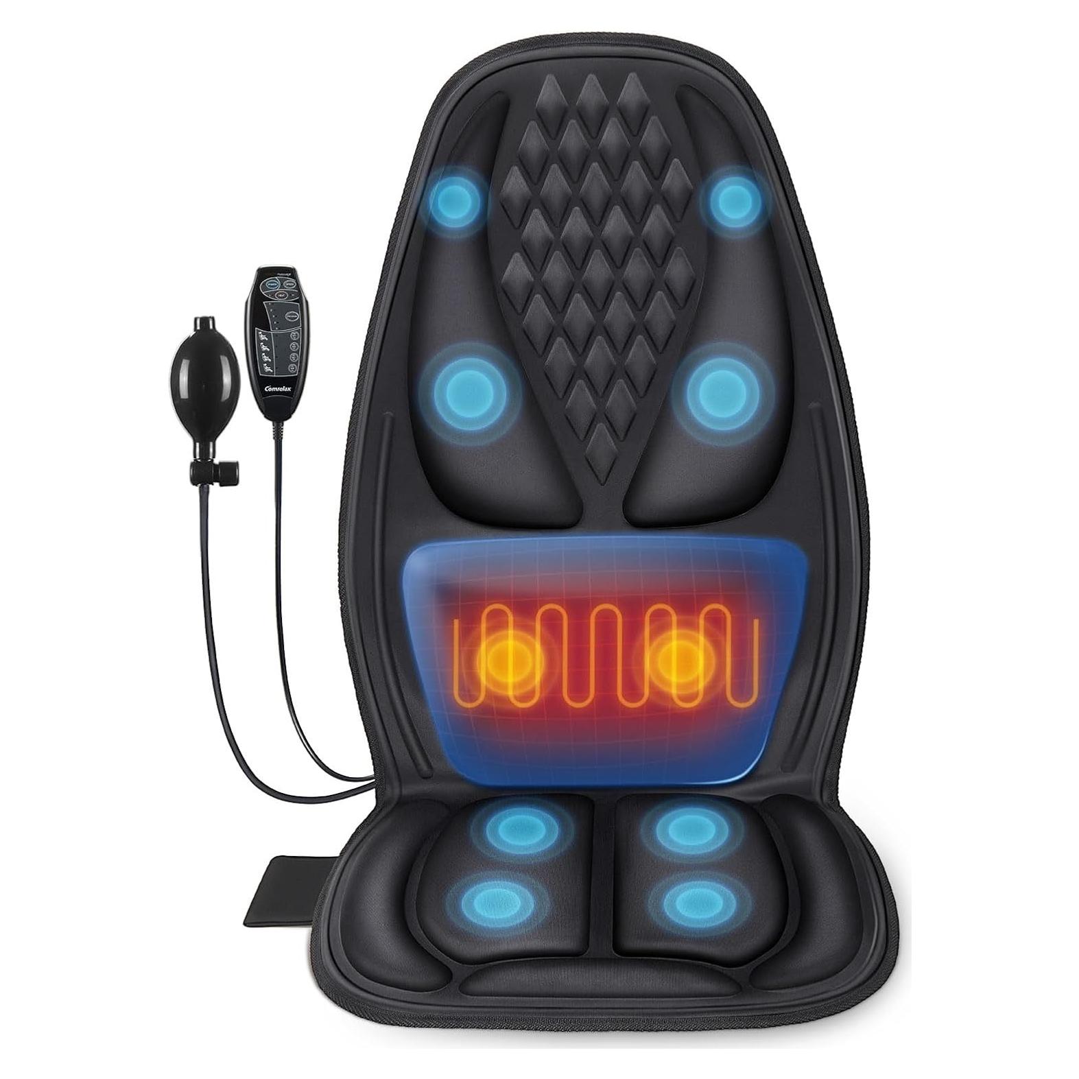 Masajeador de Espalda Comrelax con Calor y 10 Motores 3D