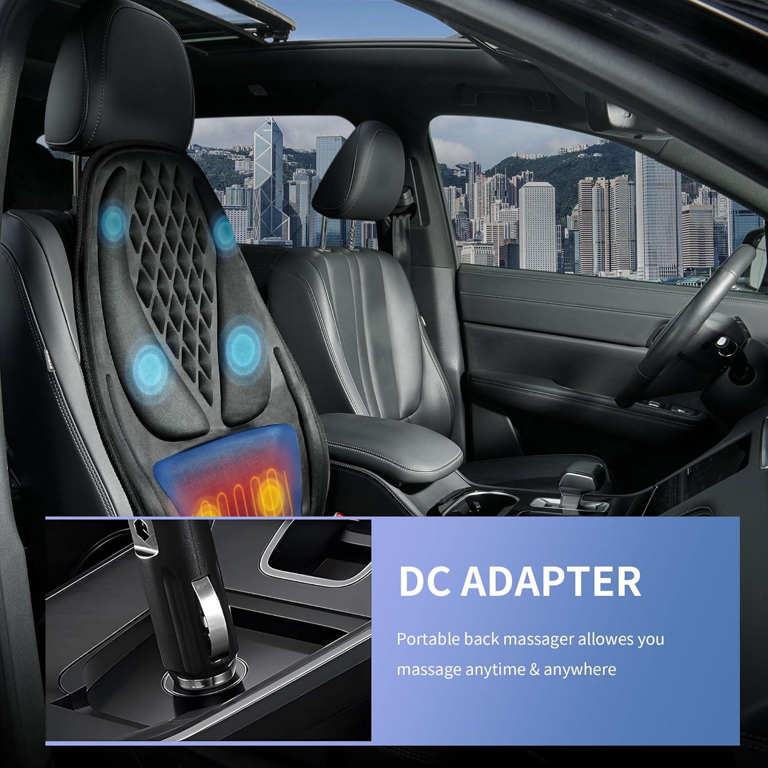 Masajeador de Espalda Comrelax con Calor y 10 Motores 3D