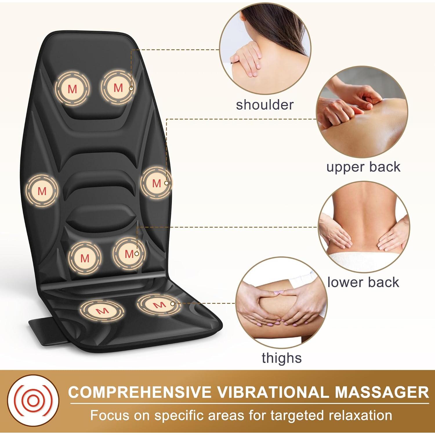 Almohadilla de Masaje Eléctrica Comrelax CO-6010 con Calor