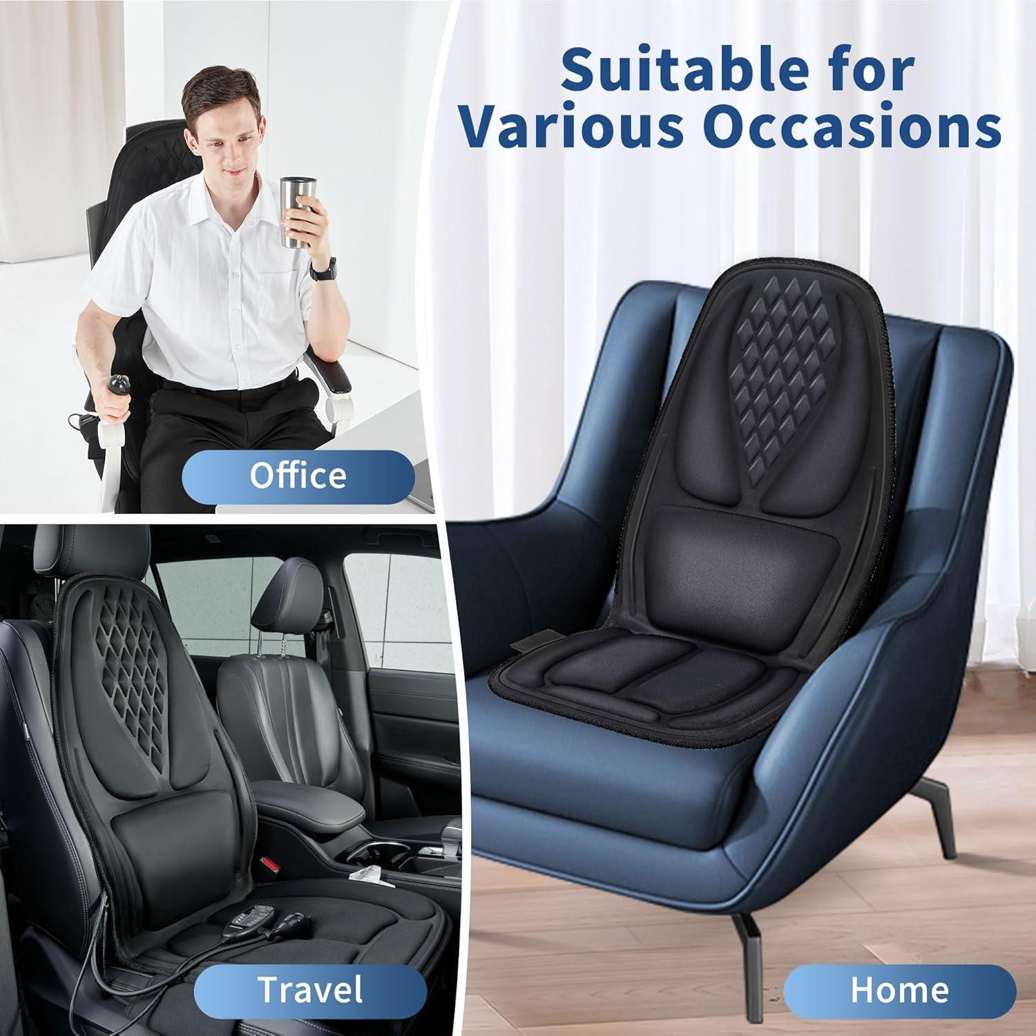 Masajeador de Espalda Comrelax CO-6008 con Calor y Vibración