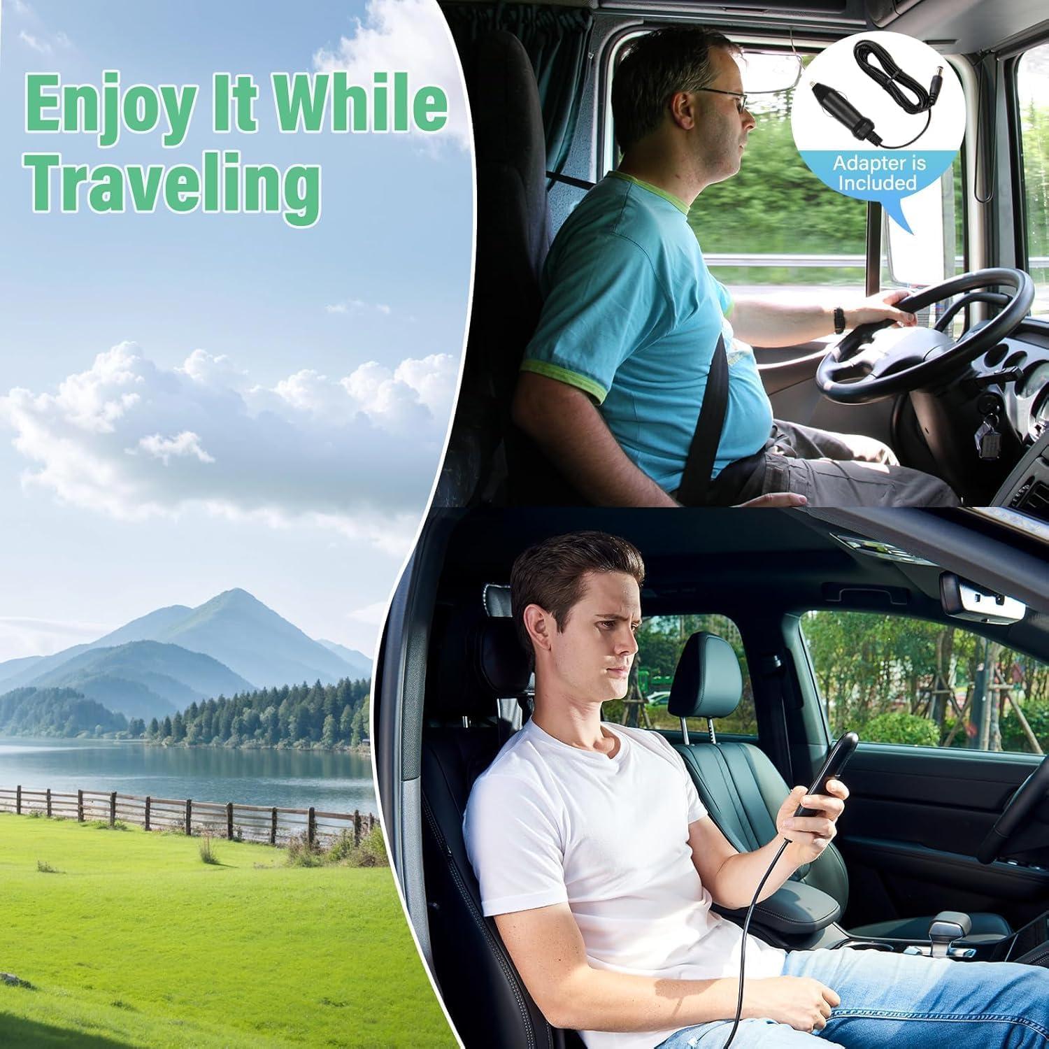 Masajeador de Espalda Comrelax con Calor y Vibración 5-6'1"