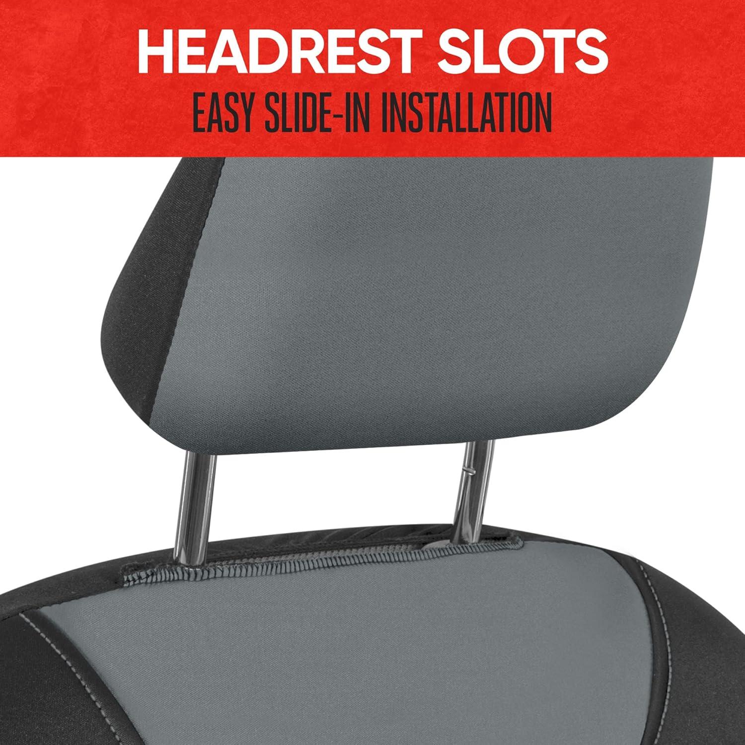 Cubiertas de Asiento Delantero Impermeables Motor Trend AquaShield