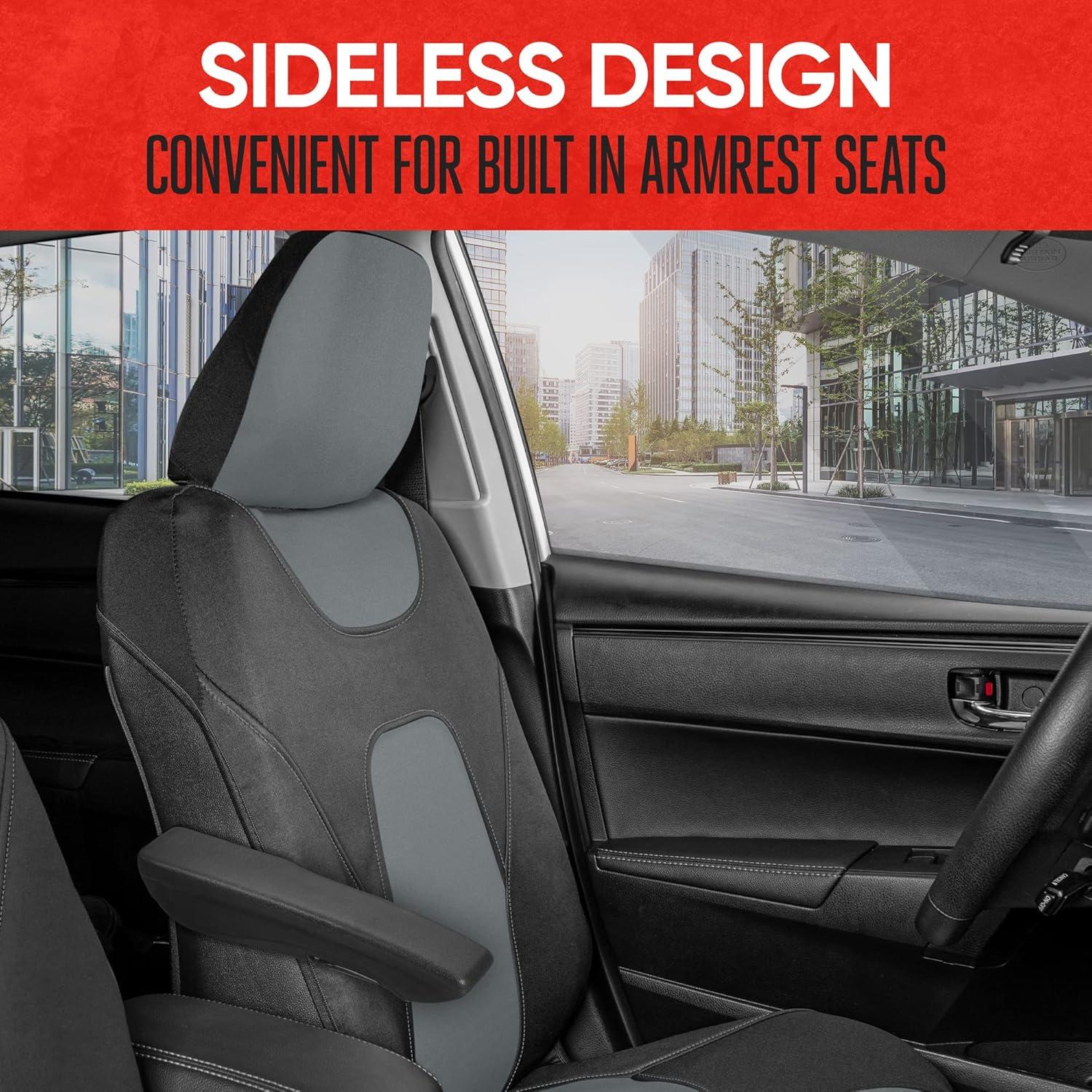 Cubiertas de Asiento Delantero Impermeables Motor Trend AquaShield
