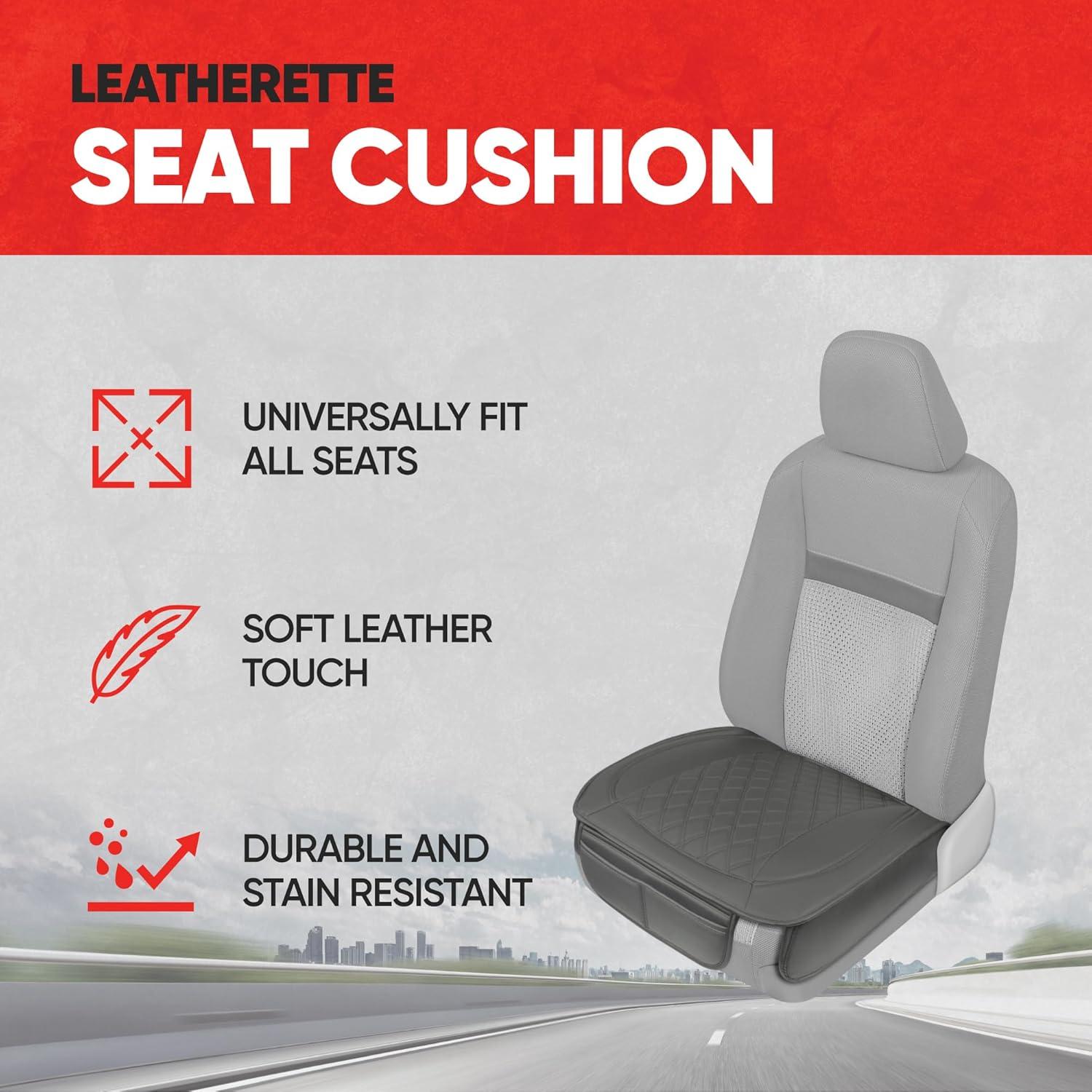 Fundas de Asiento de Coche Motor Trend MTOS-430-CC - 2 Pzs Gris