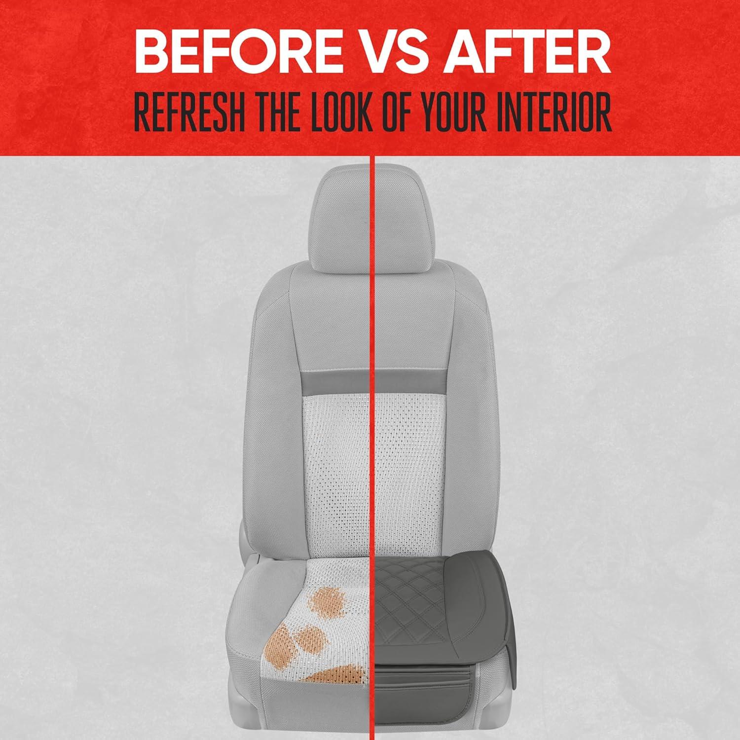 Fundas de Asiento de Coche Motor Trend MTOS-430-CC - 2 Pzs Gris