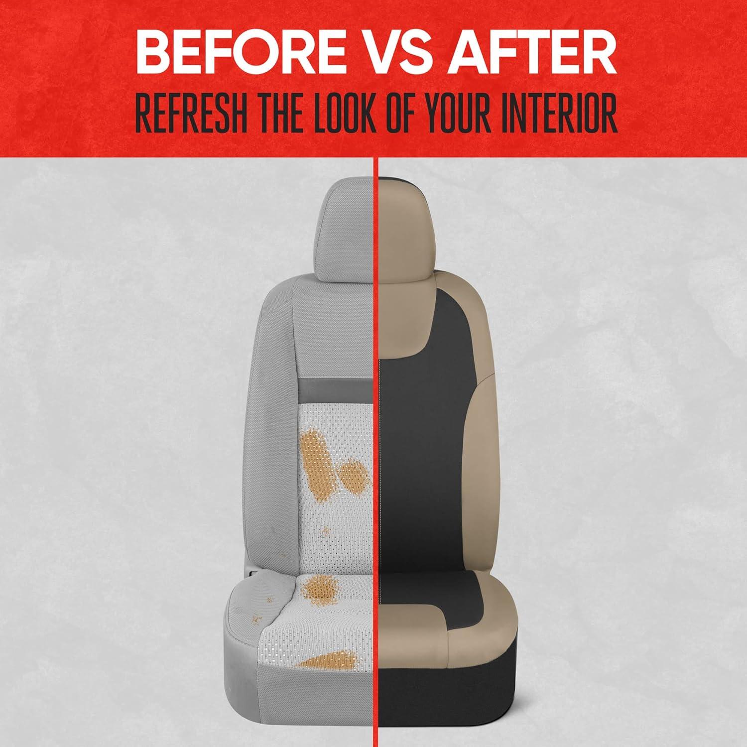 Cubiertas de Asiento Impermeables Motor Trend Beige Neopreno