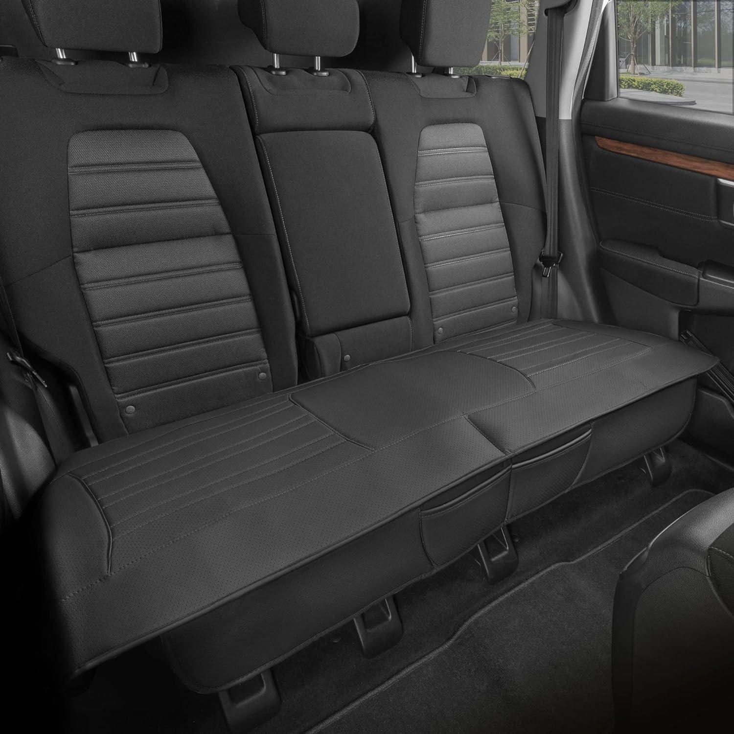 Cubierta de Asiento Trasero Acolchada Motor Trend MTSC-421 Negra