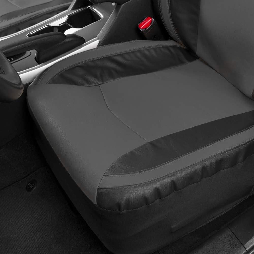 Cubiertas de Asiento Delantero Motor Trend Snake Eyes Gris PU