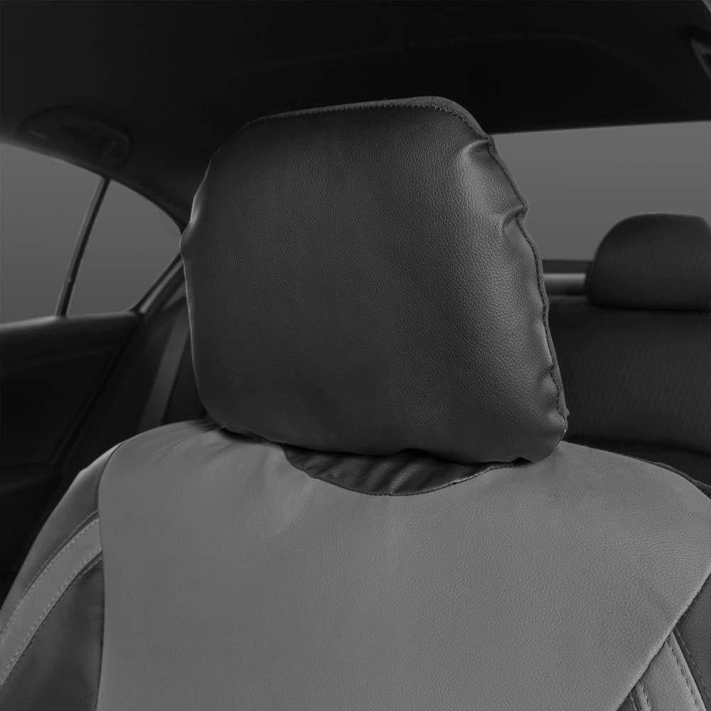 Cubiertas de Asiento Delantero Motor Trend Snake Eyes Gris PU