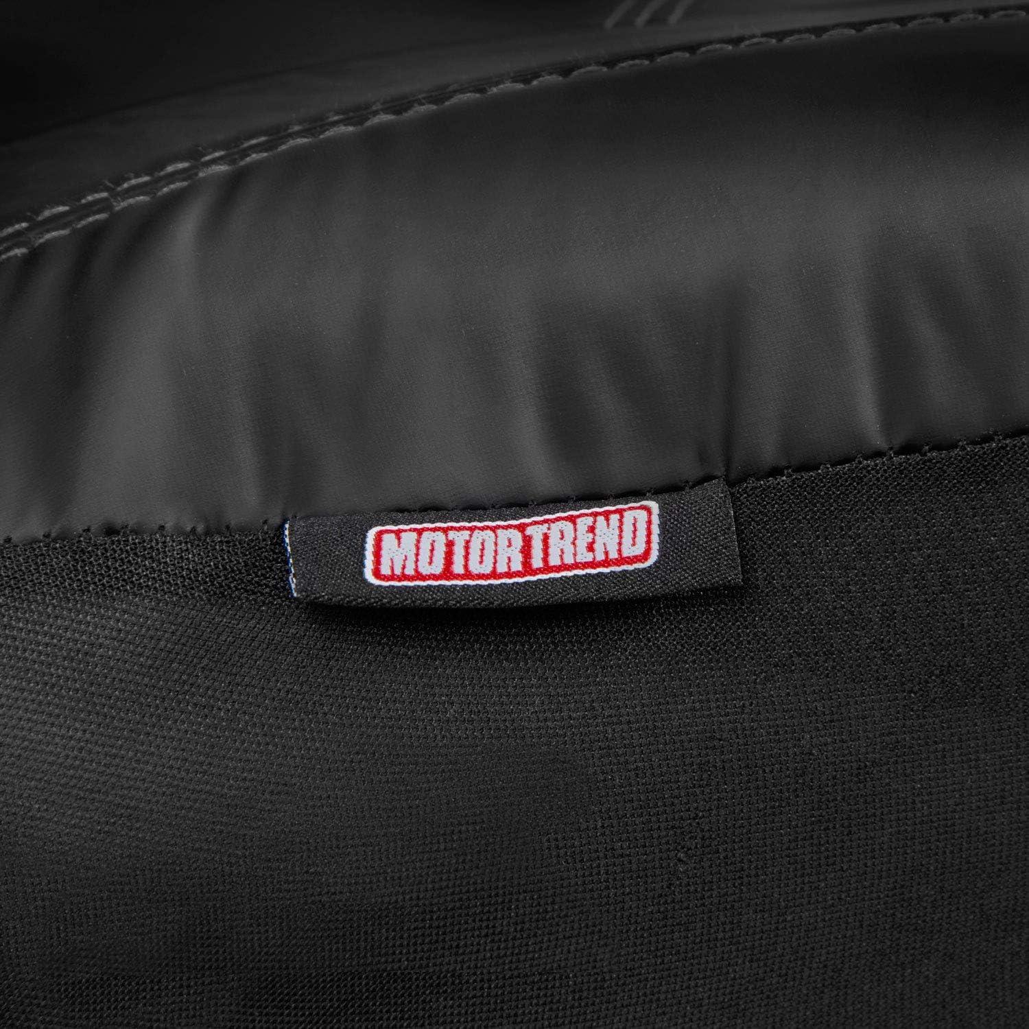 Cubiertas de Asiento de Cuero Sintético Motor Trend Gris 2 Tonos