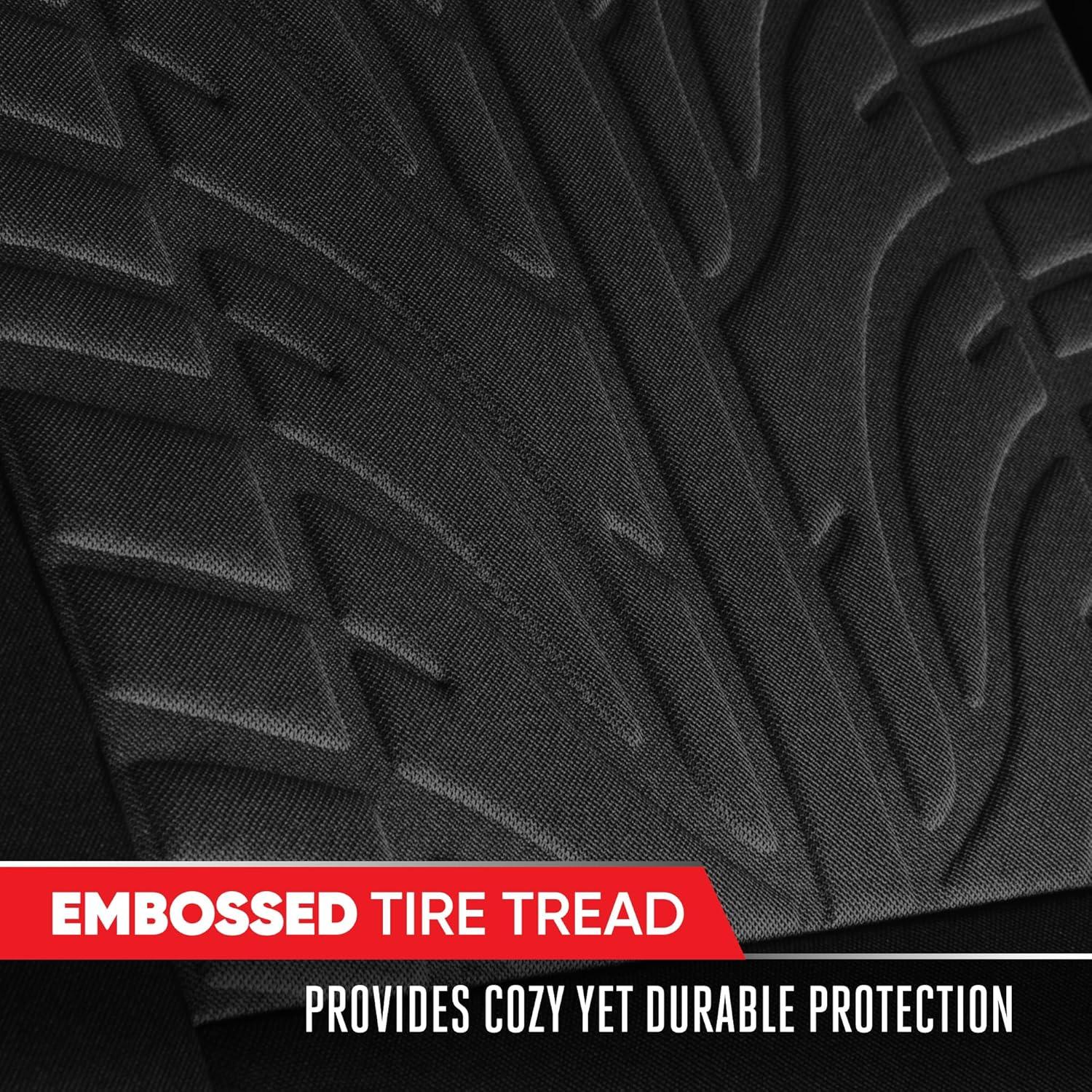 Cubiertas de Asiento Motor Trend MTSC-6104 Negras Paquete de 2