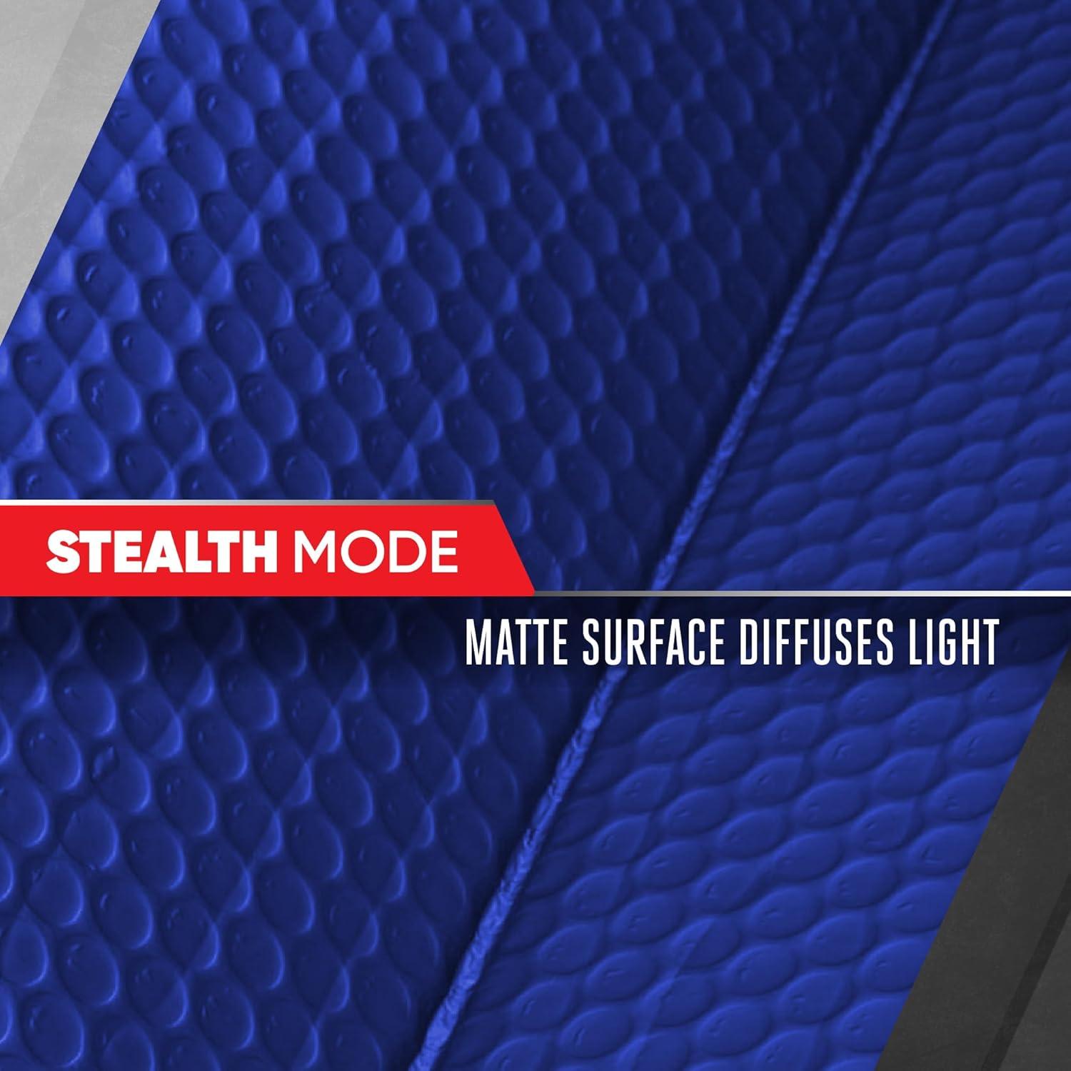 Sombrilla Solar para Parabrisas Motor Trend Azul 147x61 cm