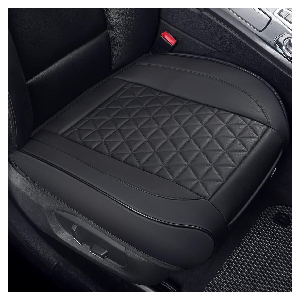 Funda de Asiento de Coche Black Panther FSC-01, Cuero PU Negro