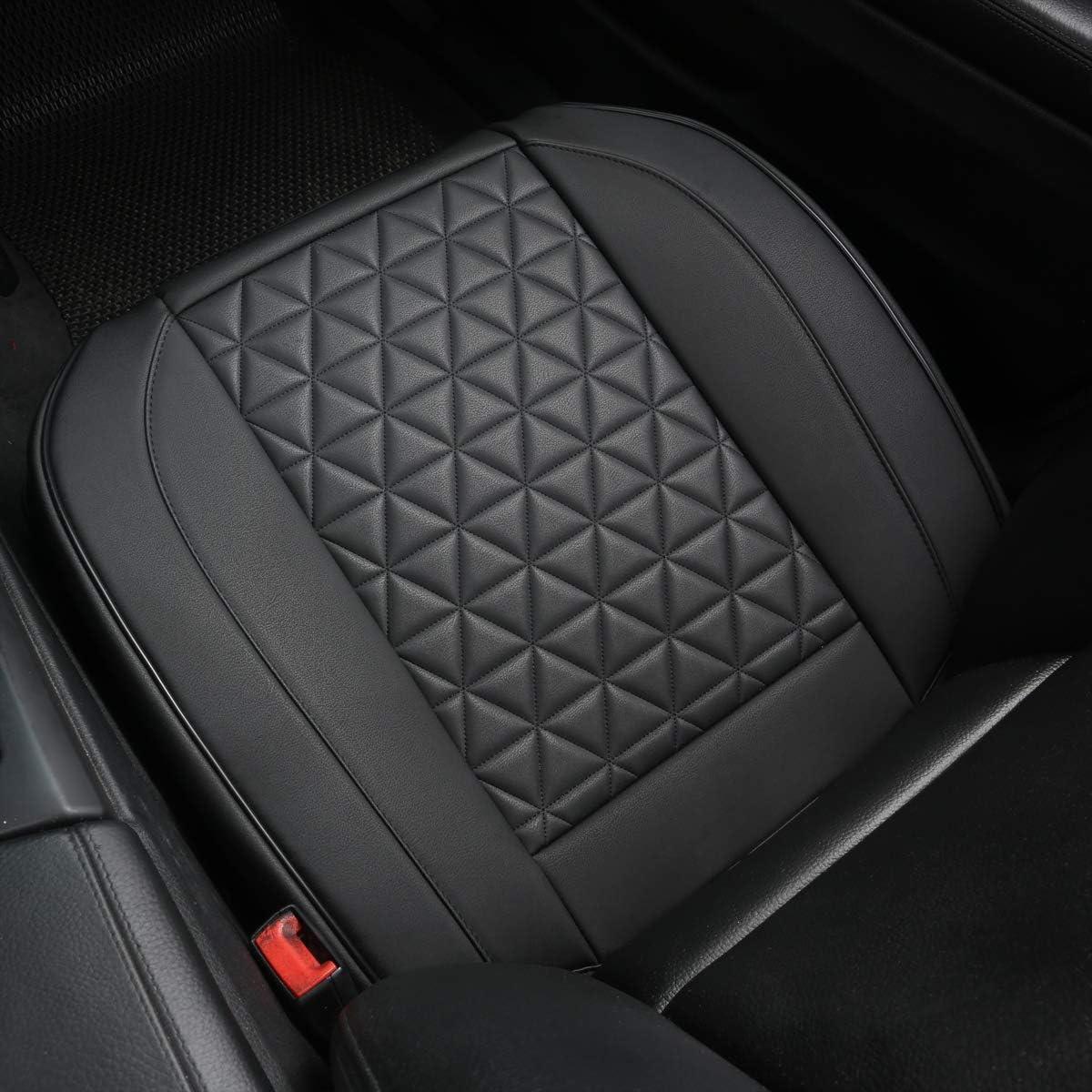 Funda de Asiento de Coche Black Panther FSC-01, Cuero PU Negro