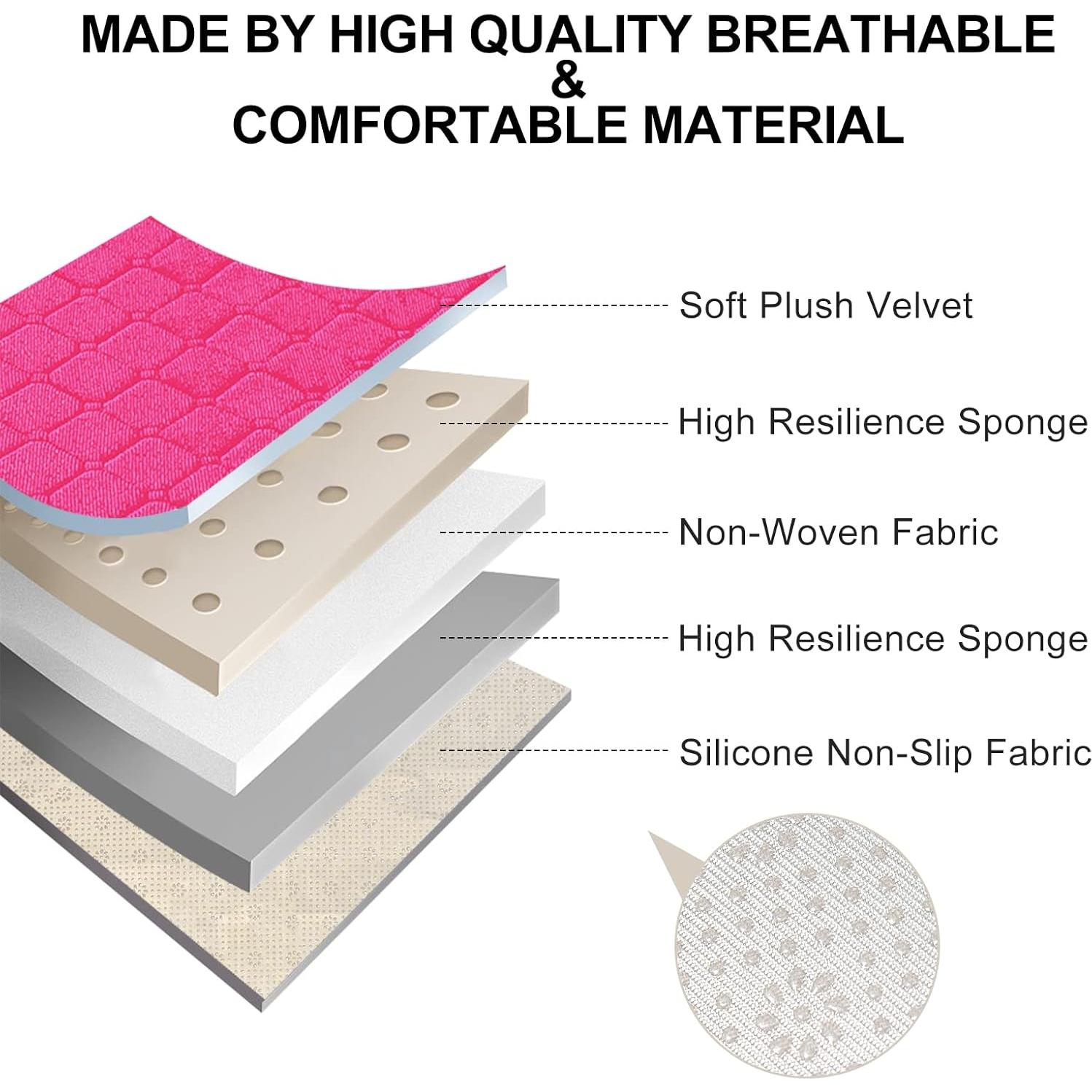 Fundas de Asiento Universales Surpassme Rosa - 2 Delanteras + 1 Trasera