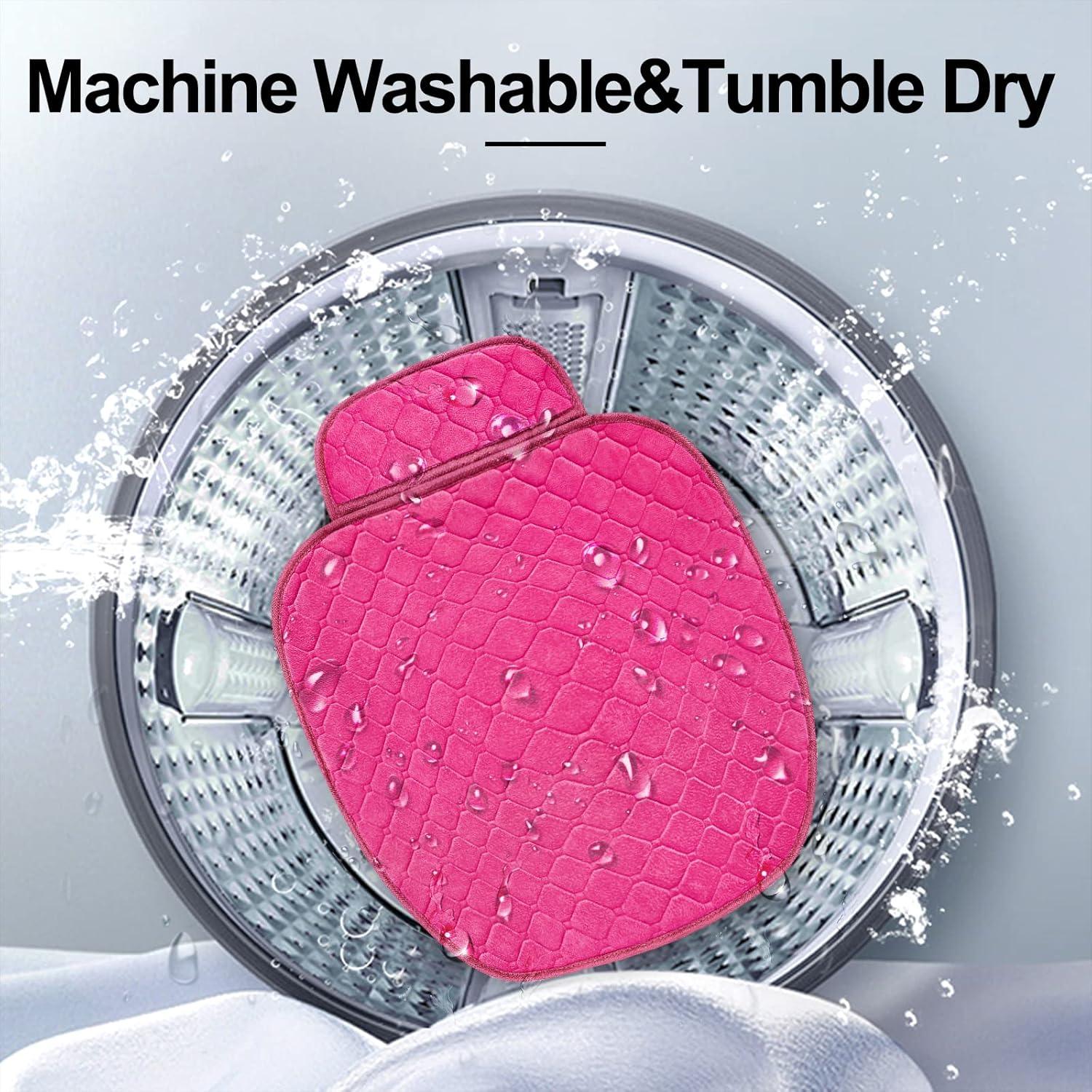 Fundas de Asiento Universales Surpassme Rosa - 2 Delanteras + 1 Trasera