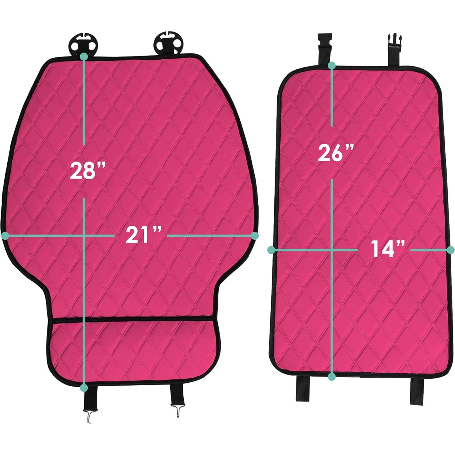 Funda de Asiento de Coche FH Group Rosa - Ajuste Universal Neosupreme