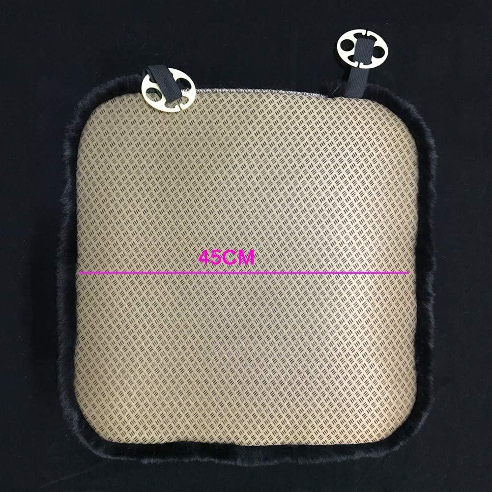 Funda de Asiento FLMaples de Piel Sintética Negra Universal