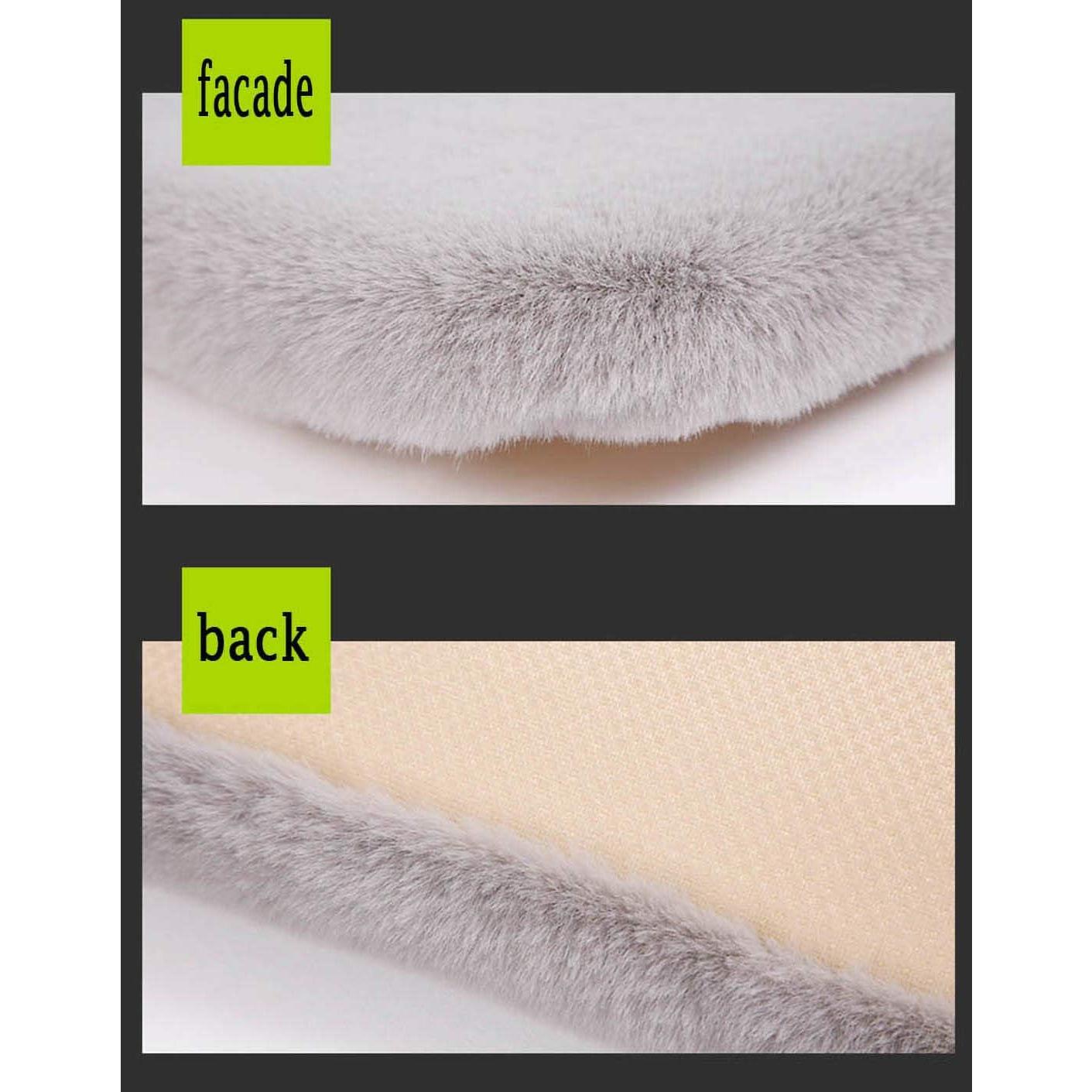 Cojín de Asiento de Coche ACDIAC Rosa Universal de Piel Sintética