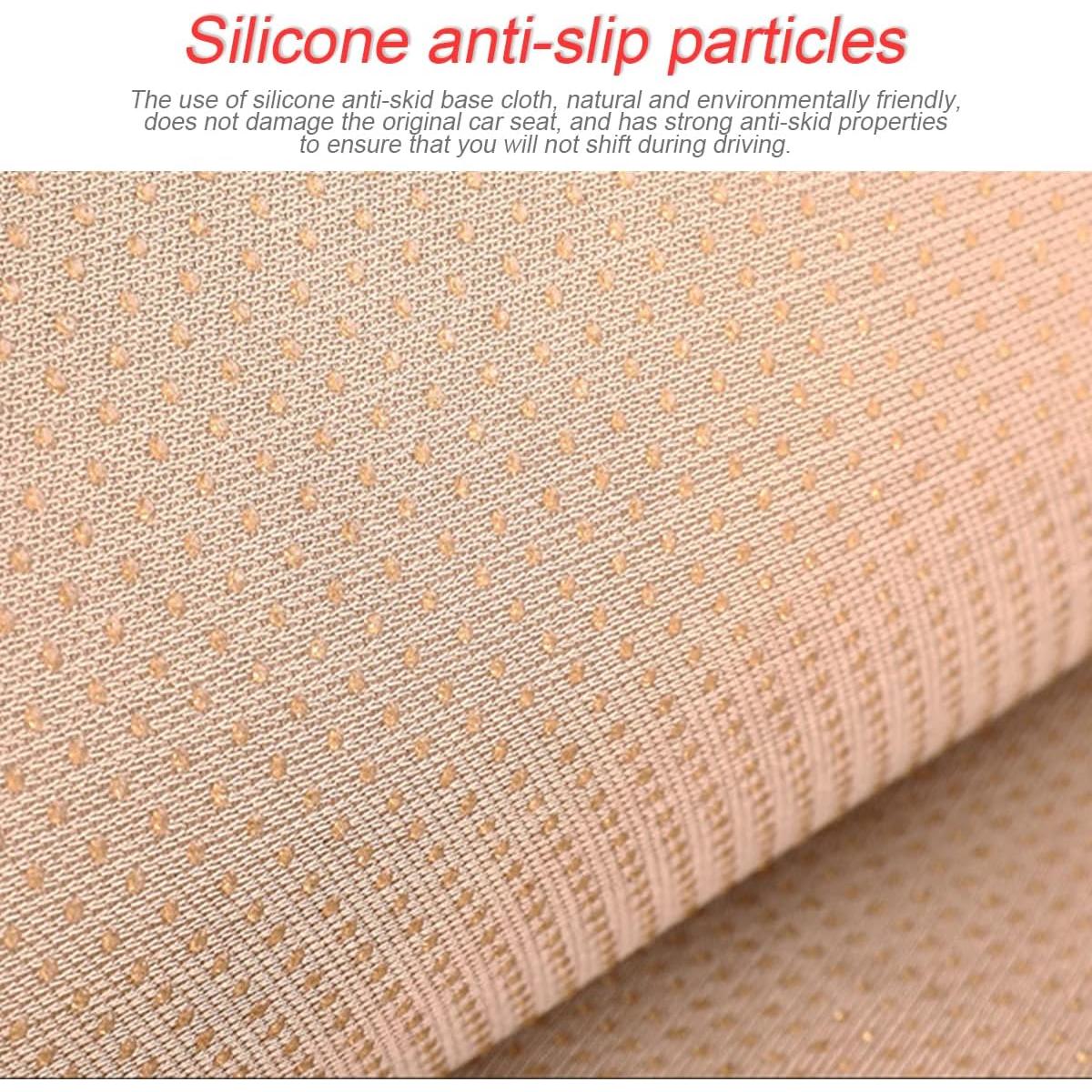 Juego de 3 Cojines de Asiento de Coche 8sanlione Rosa