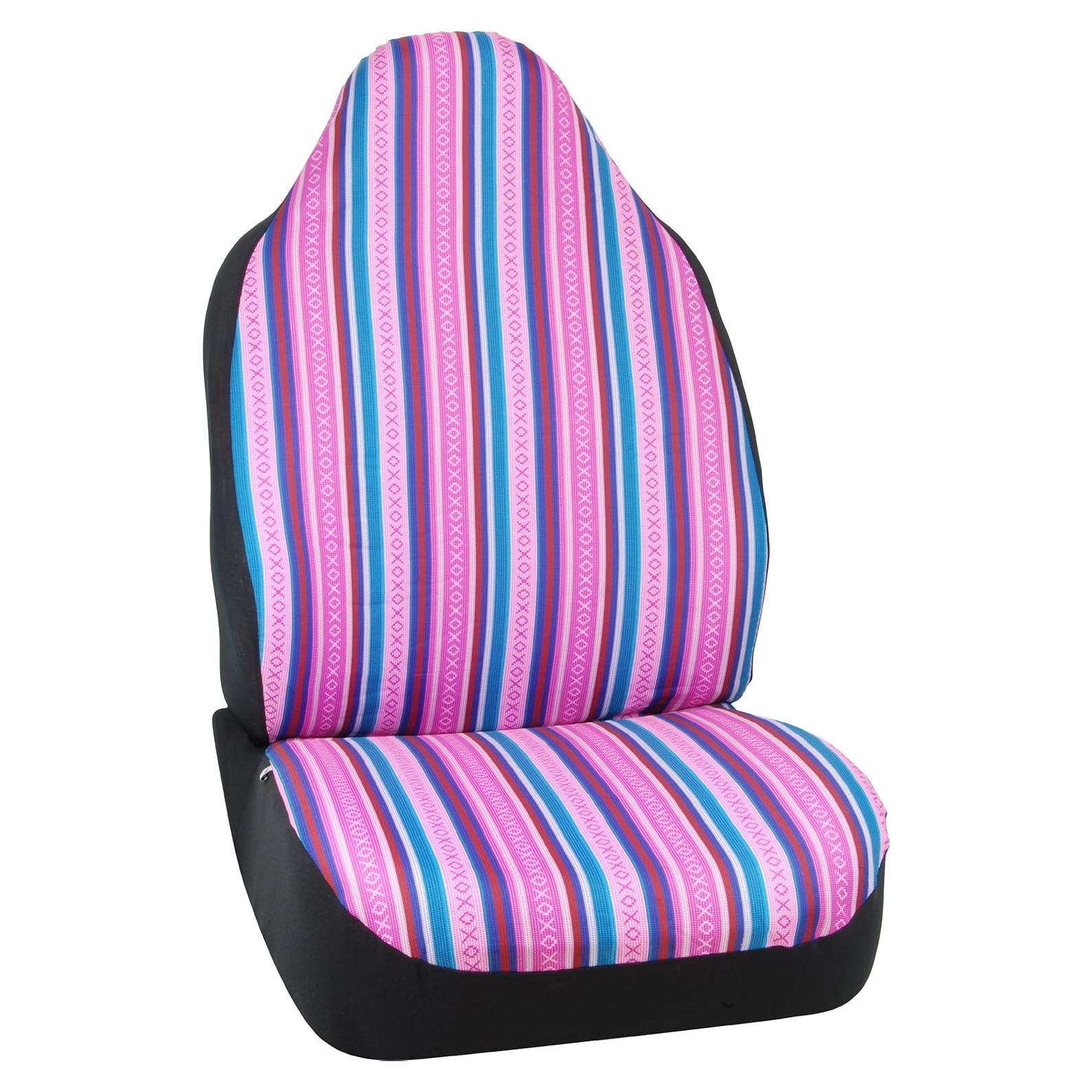 Funda de Asiento Universal BELL Manta Baja Rosa 100% Poliéster