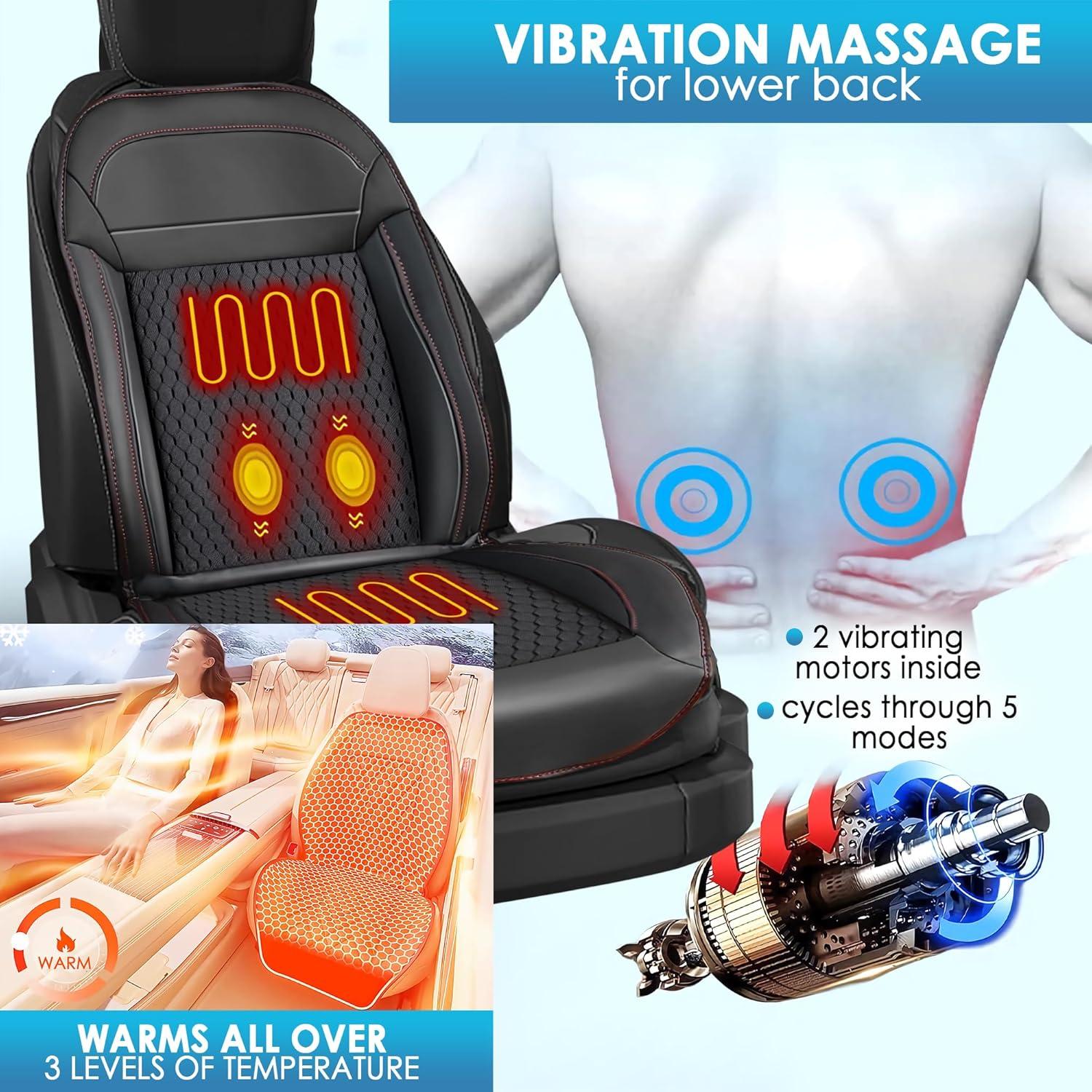 Funda de Asiento Refrigerada Fochutech 12V con Masaje