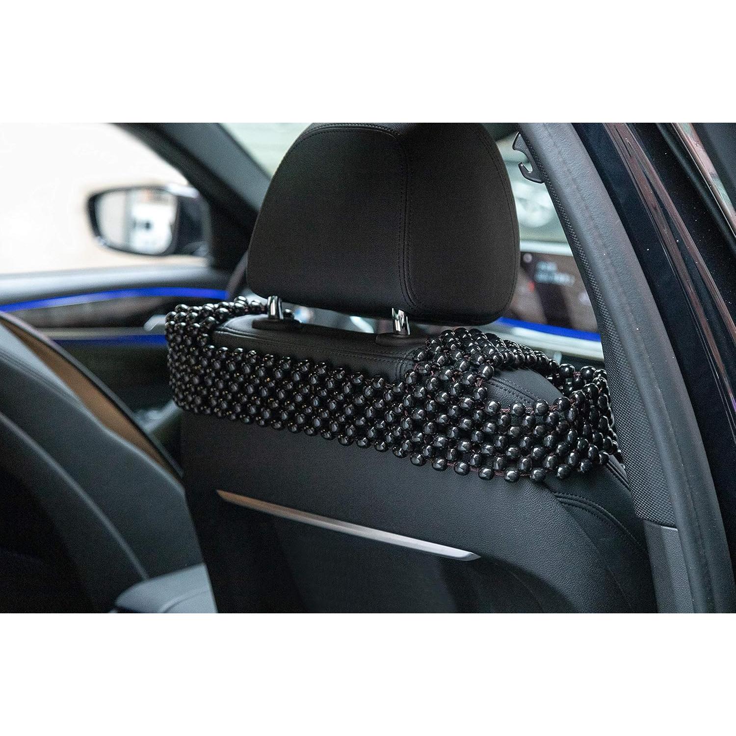 Cubierta de Asiento de Coche KENNISI con Cuentas Naturales 56x112cm