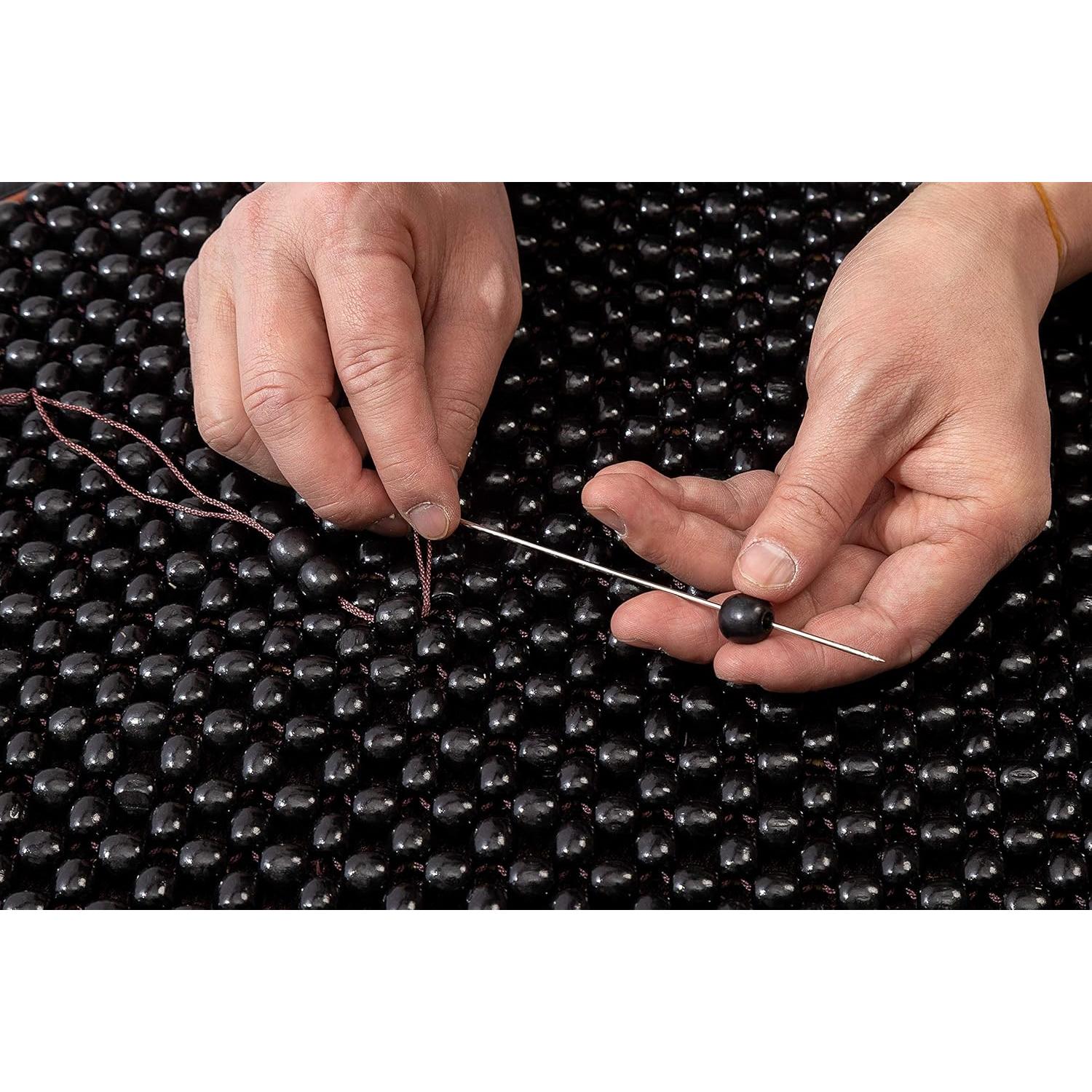 Cubierta de Asiento de Coche KENNISI con Cuentas Naturales 56x112cm