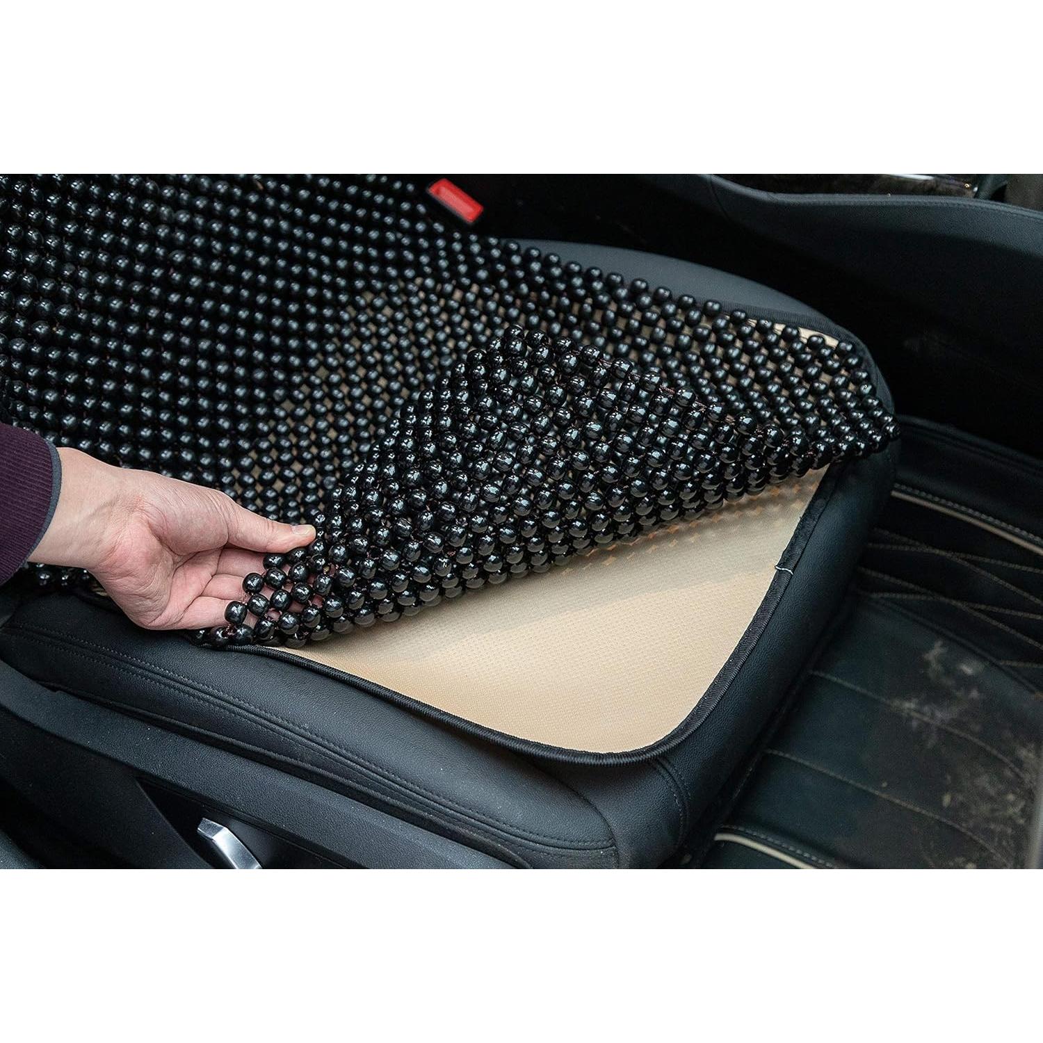 Cubierta de Asiento de Coche KENNISI con Cuentas Naturales 56x112cm