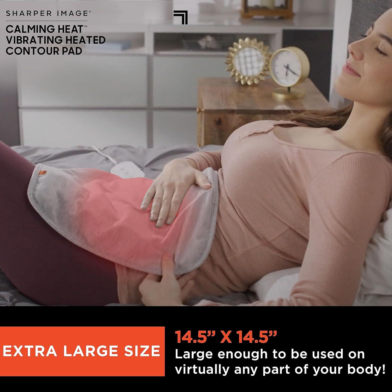Almohadilla Térmica Vibrante Sharper Image 36.83x36.83cm 12 Configuraciones