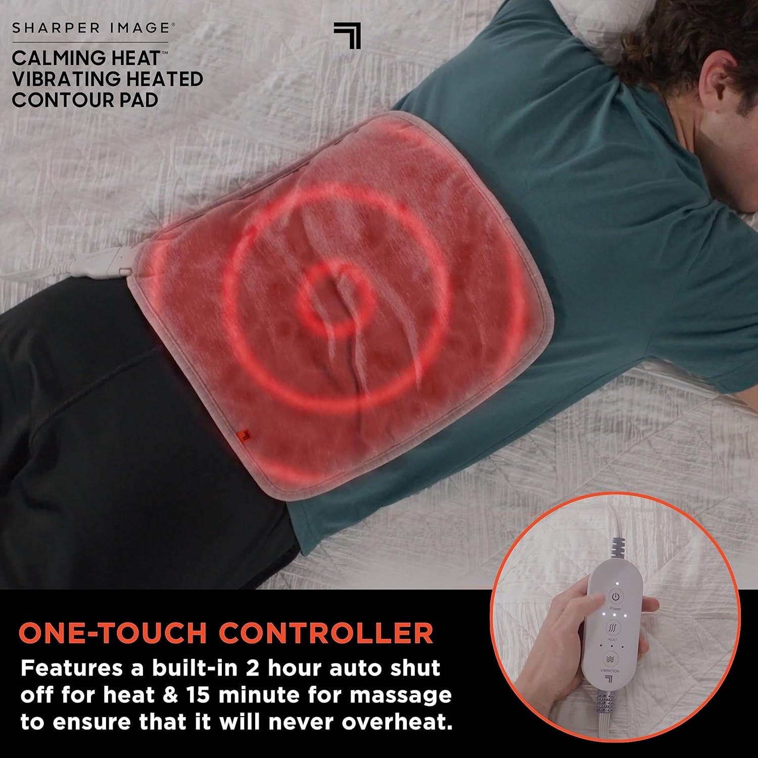 Almohadilla Térmica Vibrante Sharper Image 36.83x36.83cm 12 Configuraciones