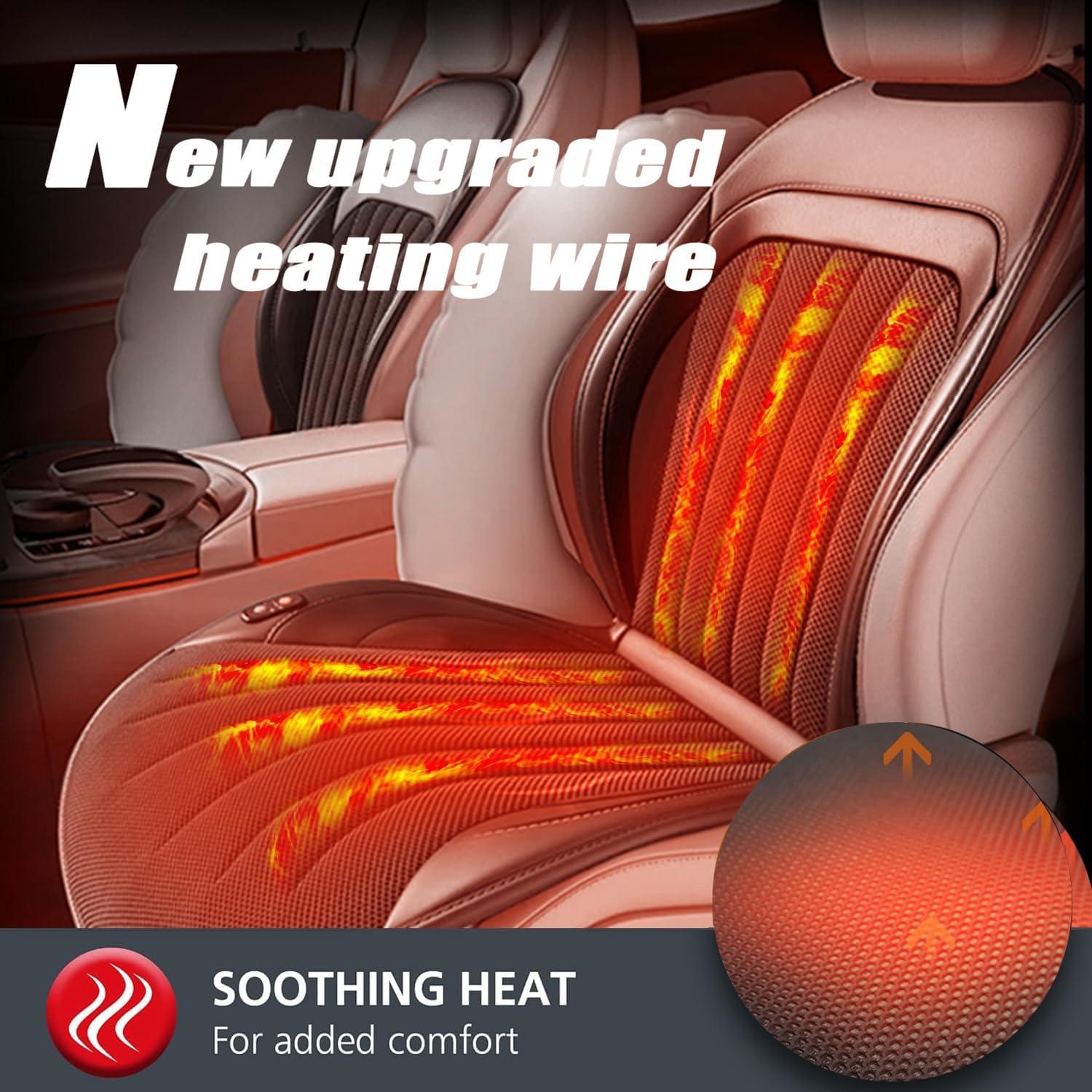 Almohadilla Enfriadora de Asiento VLFLG Ajuste Universal 12V