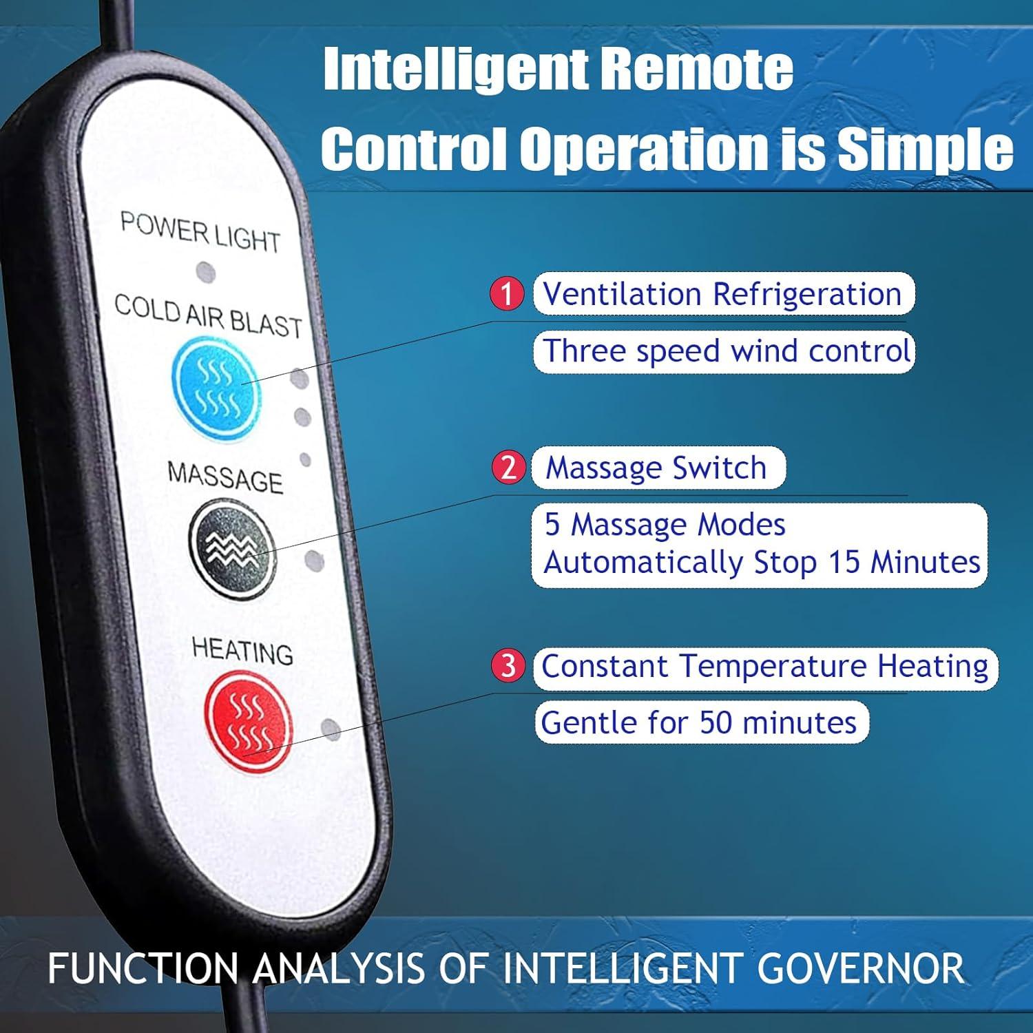 Almohadilla Enfriadora de Asiento VLFLG Ajuste Universal 12V