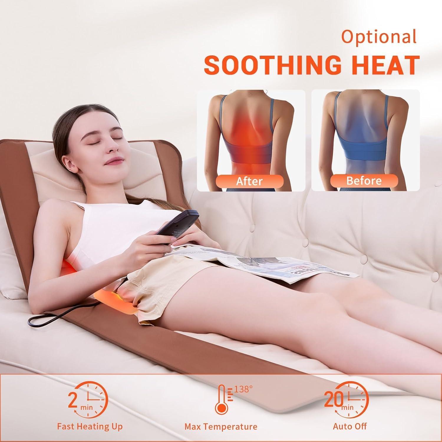 Alfombrilla de Masaje Completo Comrelax CO-7011 con Calor