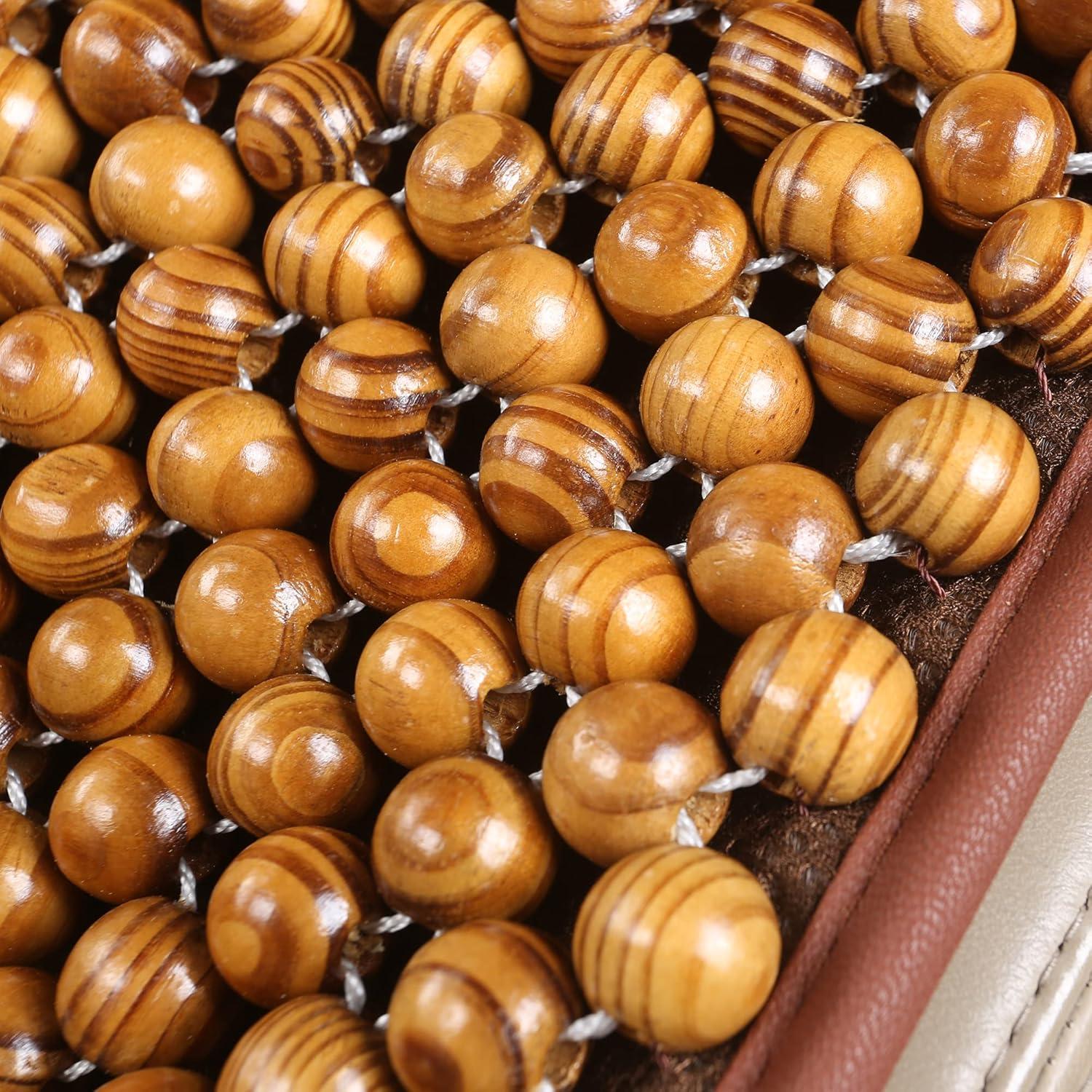 Cojín de Asiento KENNISI Verde Oliva 45x45 cm con Cuentas