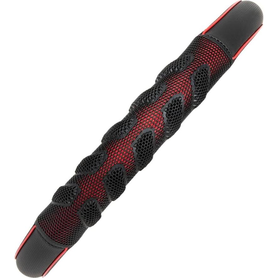 Cubierta de Volante Automotriz Flying Banner 37-38 cm Rojo Negro