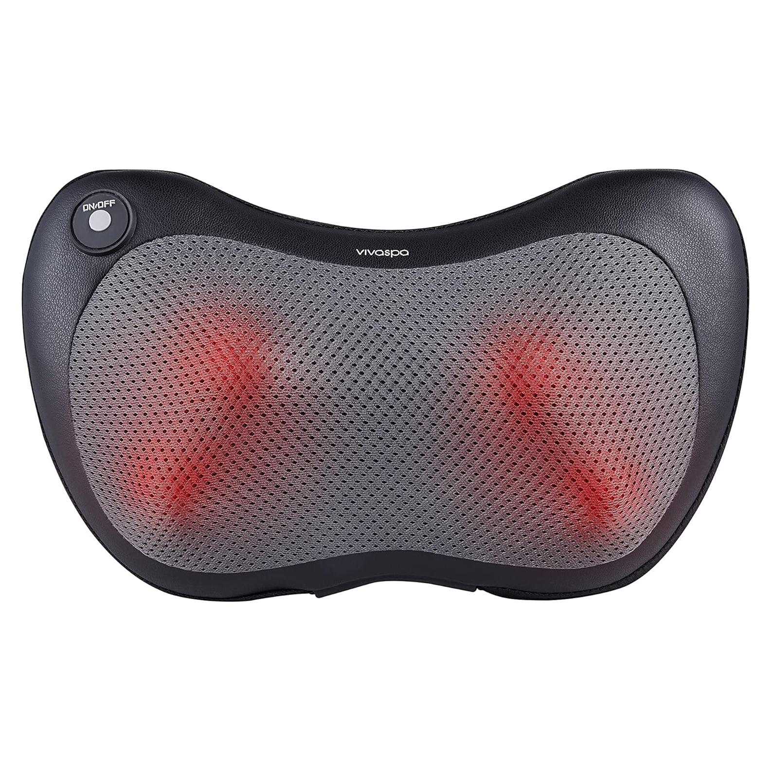 Masajeador Shiatsu Portátil Vivaspa con Calor para Cuello y Lumbar