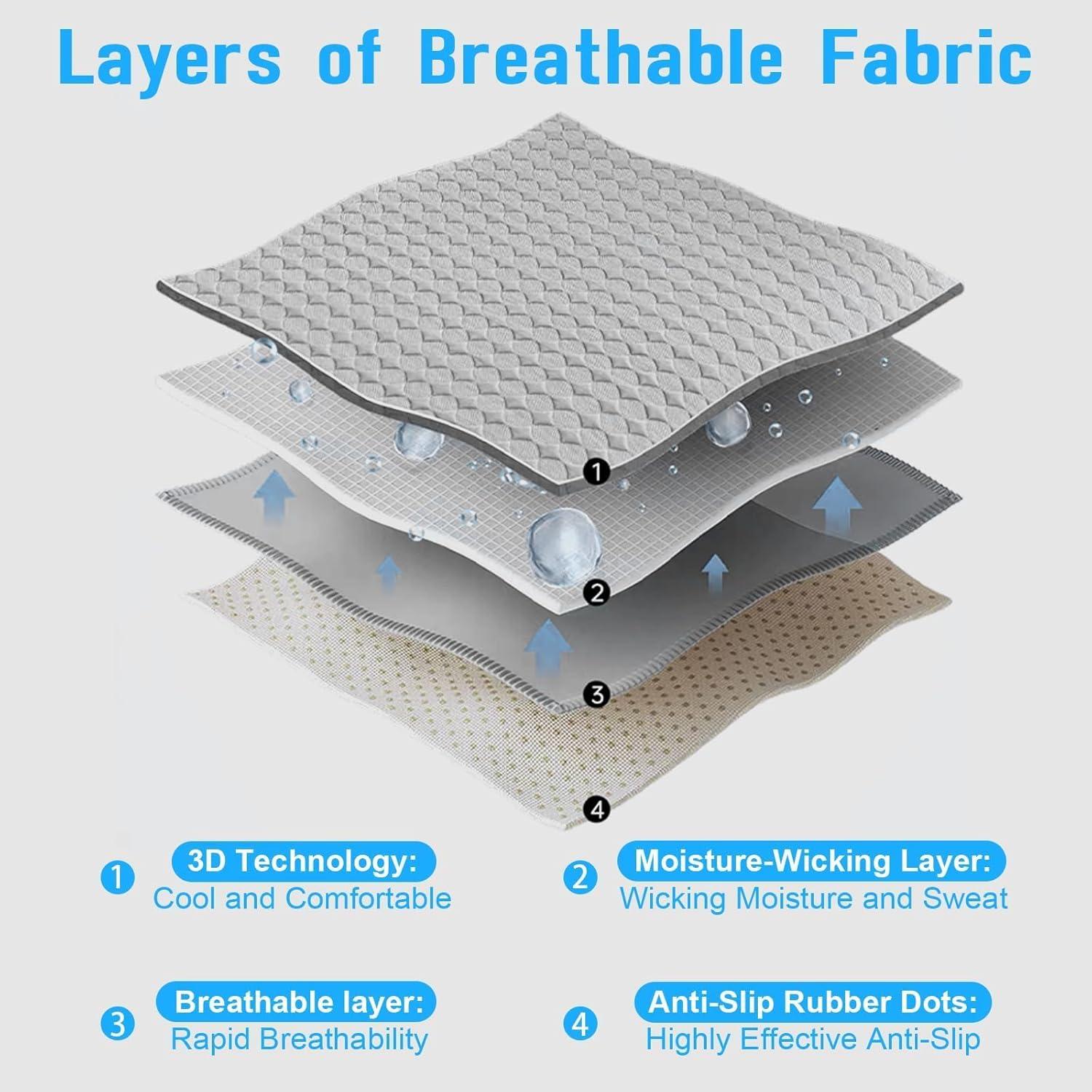 Cubierta de Asiento para Carro de Golf LEAPGOMAX Gris 125x74cm