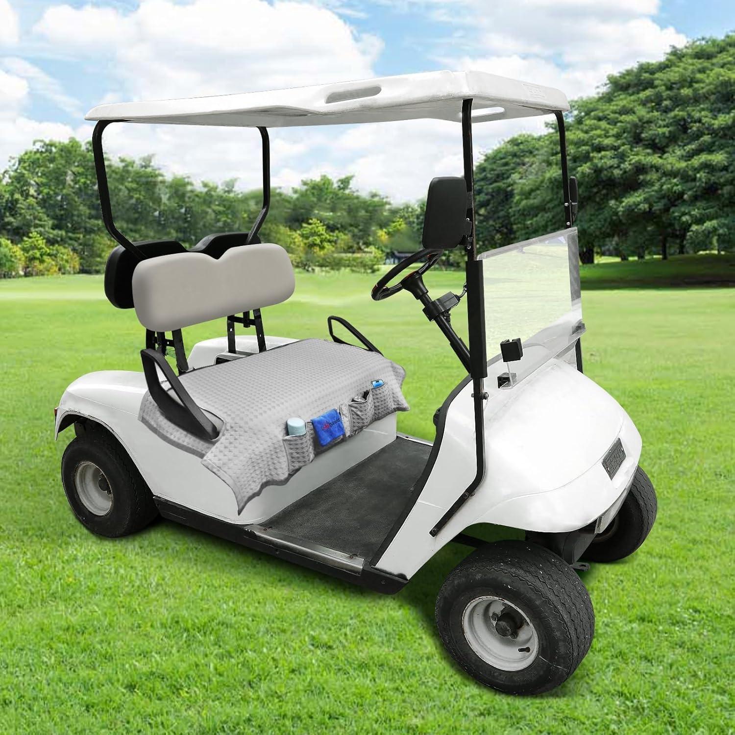 Cubierta de Asiento para Carro de Golf LEAPGOMAX Gris 125x74cm