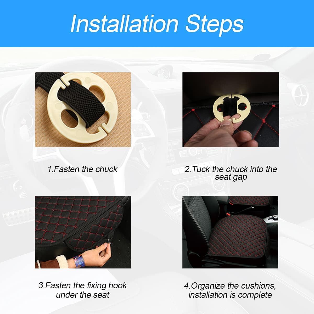 Funda de Asiento de Coche Moly Magnolia Negra Universal