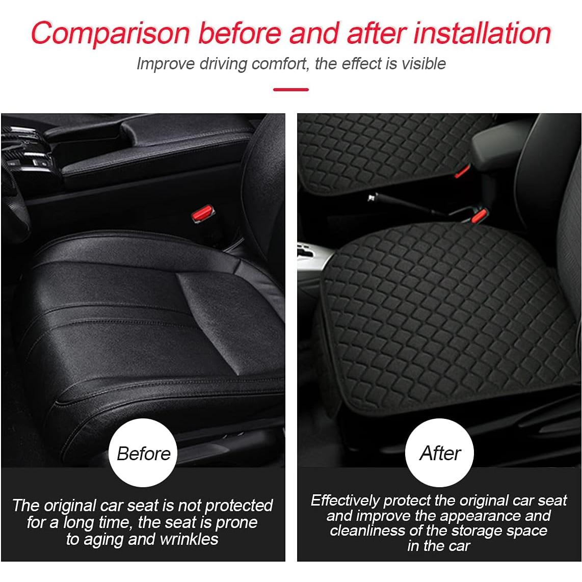 Funda de Asiento de Coche Moly Magnolia Negra Universal