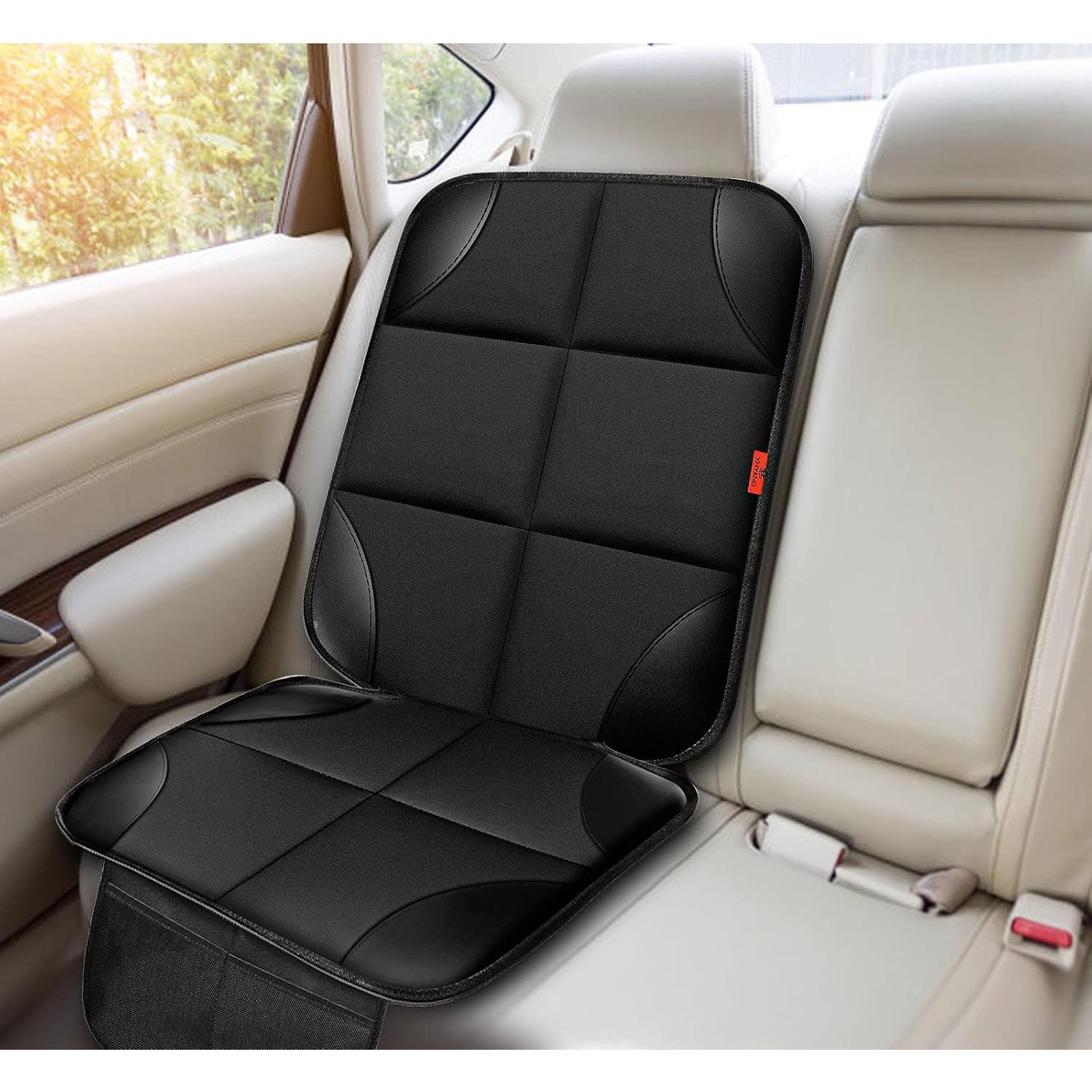 Protector de Asiento de Coche XHYANG Negro 2 Pack Impermeable