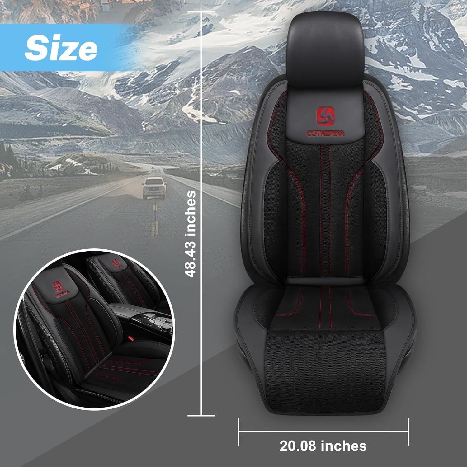 Cojín de Asiento Refrigerante COTHERIXA CAR-2201A 12V Negro