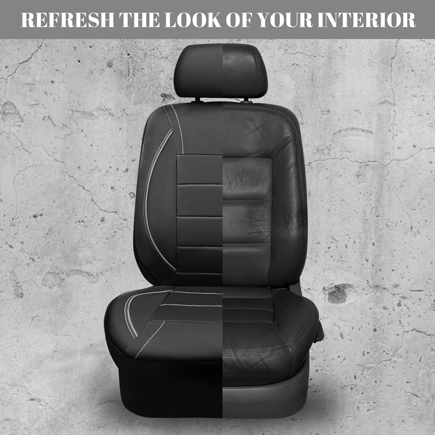 Funda de Asiento de Coche CAR PASS Universal Negro y Gris