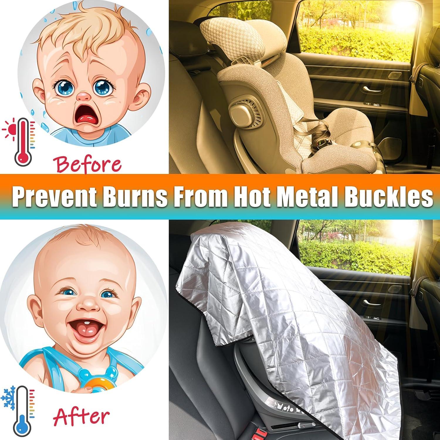 Cubierta de Sombra para Asiento de Auto Babeezy 120x150cm