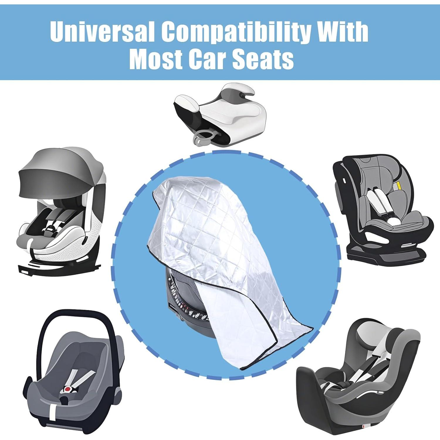 Cubierta de Sombra para Asiento de Auto Babeezy 120x150cm