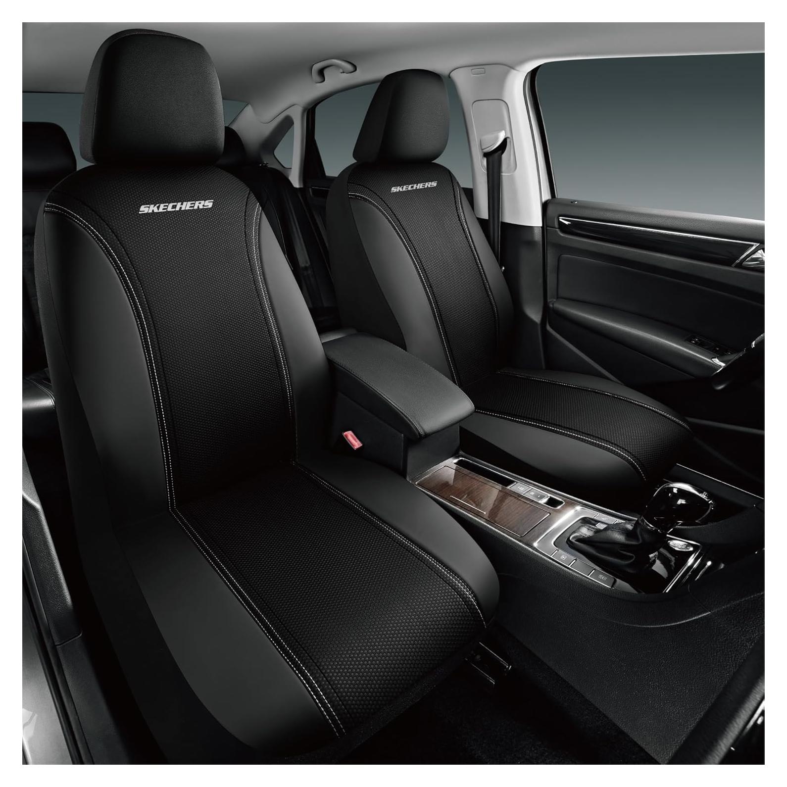 Fundas de Asiento Skechers con Espuma de Memoria, Negro