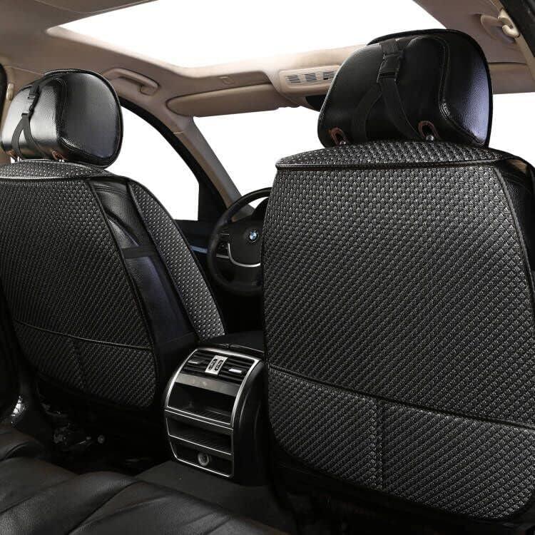 Funda de Asiento de Coche Auto Newer Universal Negra 2PCS